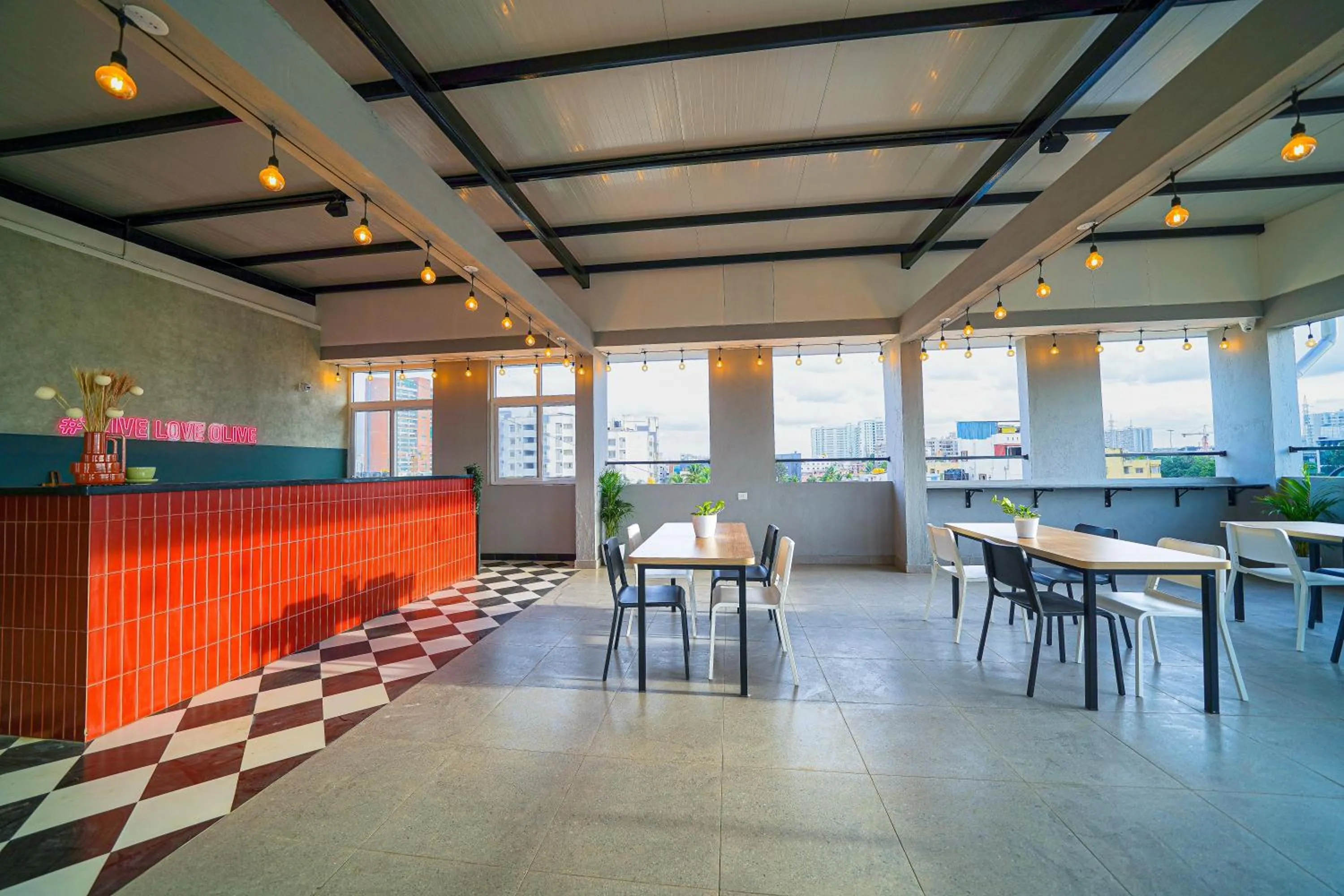 Balcony/Terrace in Olive Hotel Hoodi by Embassy Group