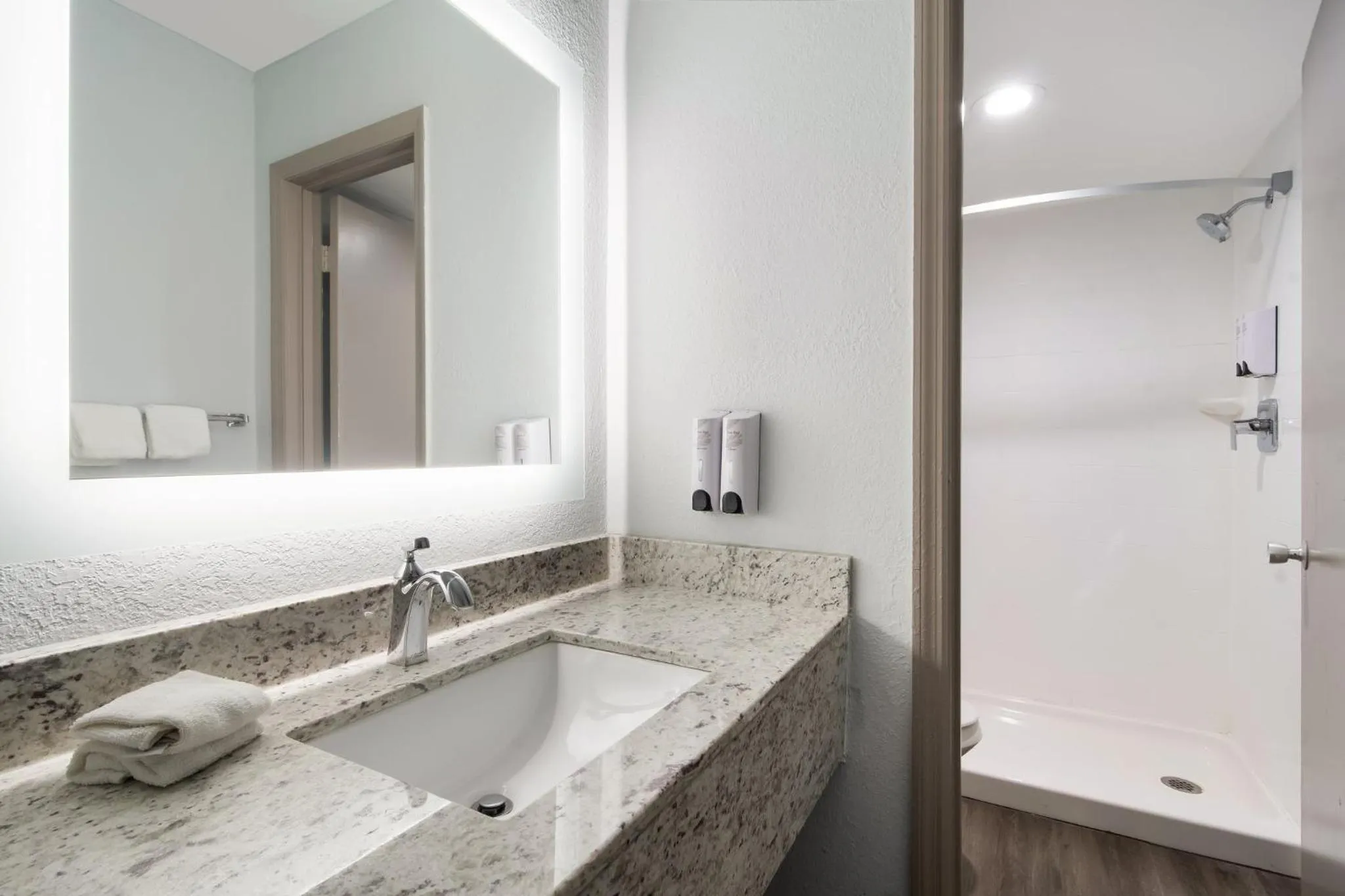 Bathroom in Red Roof Inn Rocky Mount - Battleboro