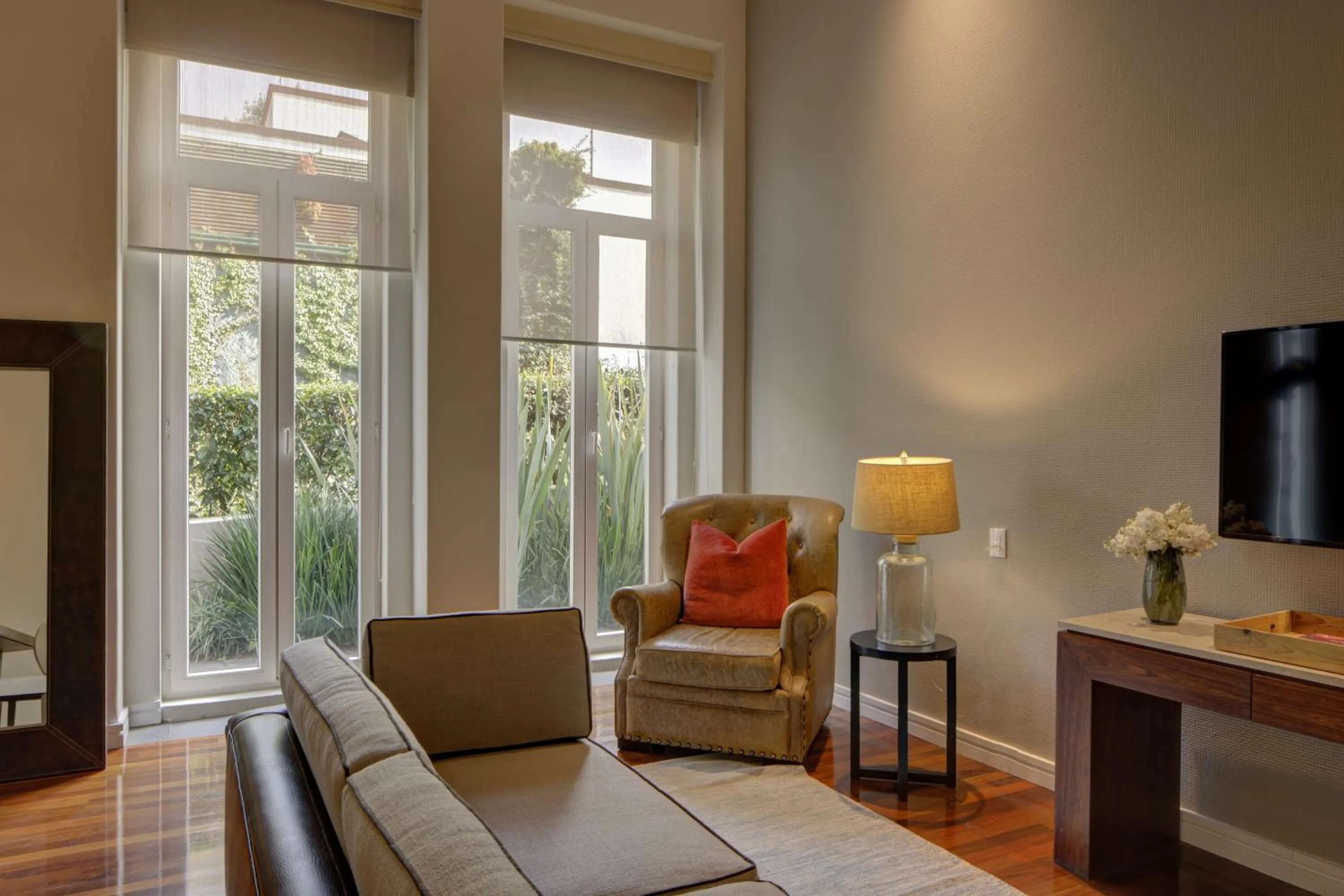 Living room in Hacienda Peña Pobre
