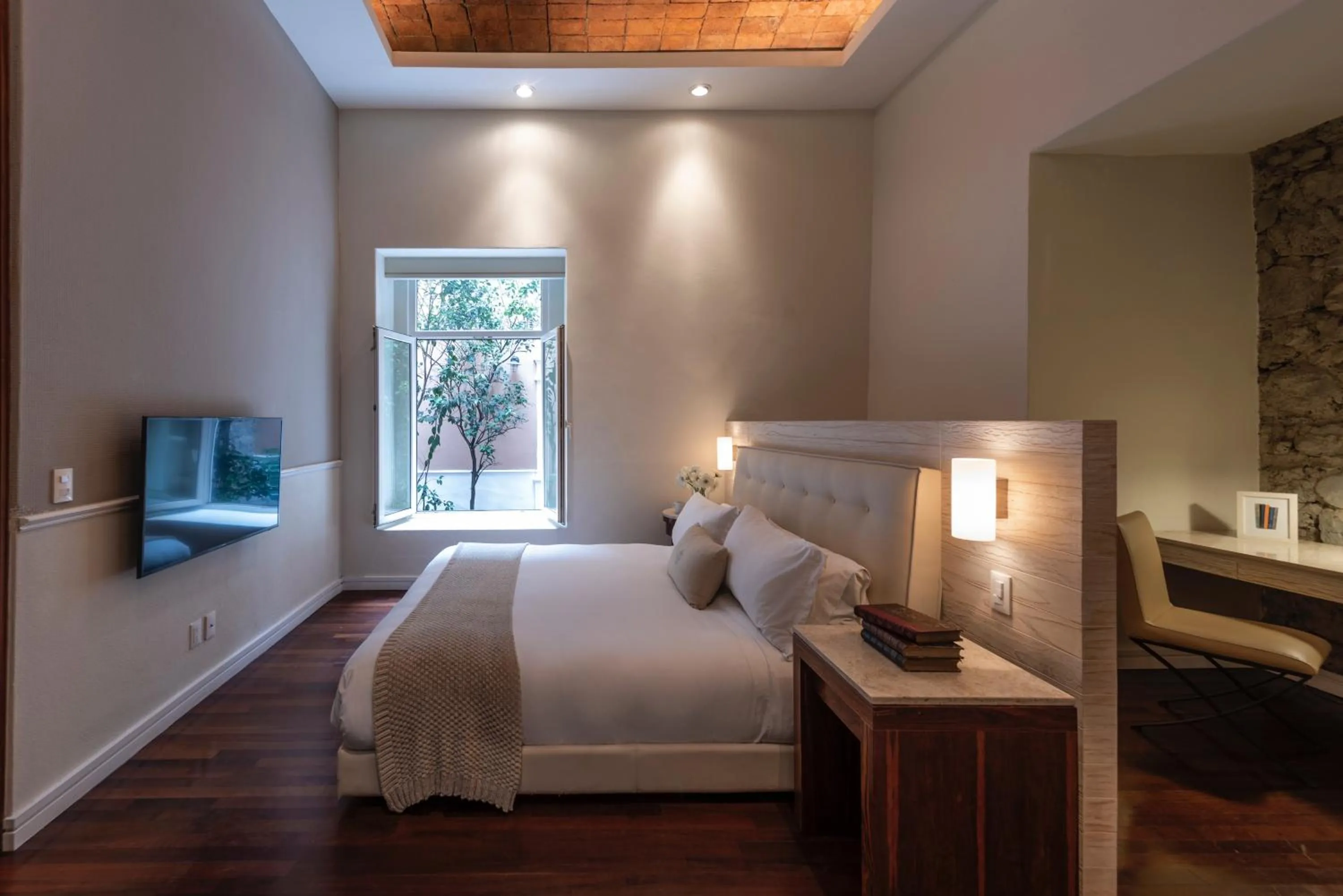 Bed in Hacienda Peña Pobre