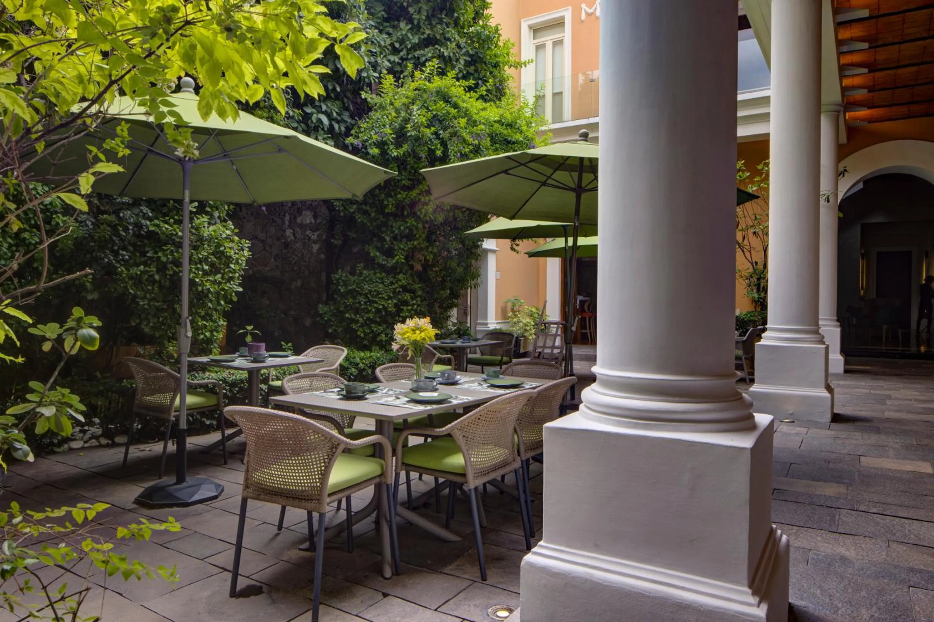 Garden in Hacienda Peña Pobre