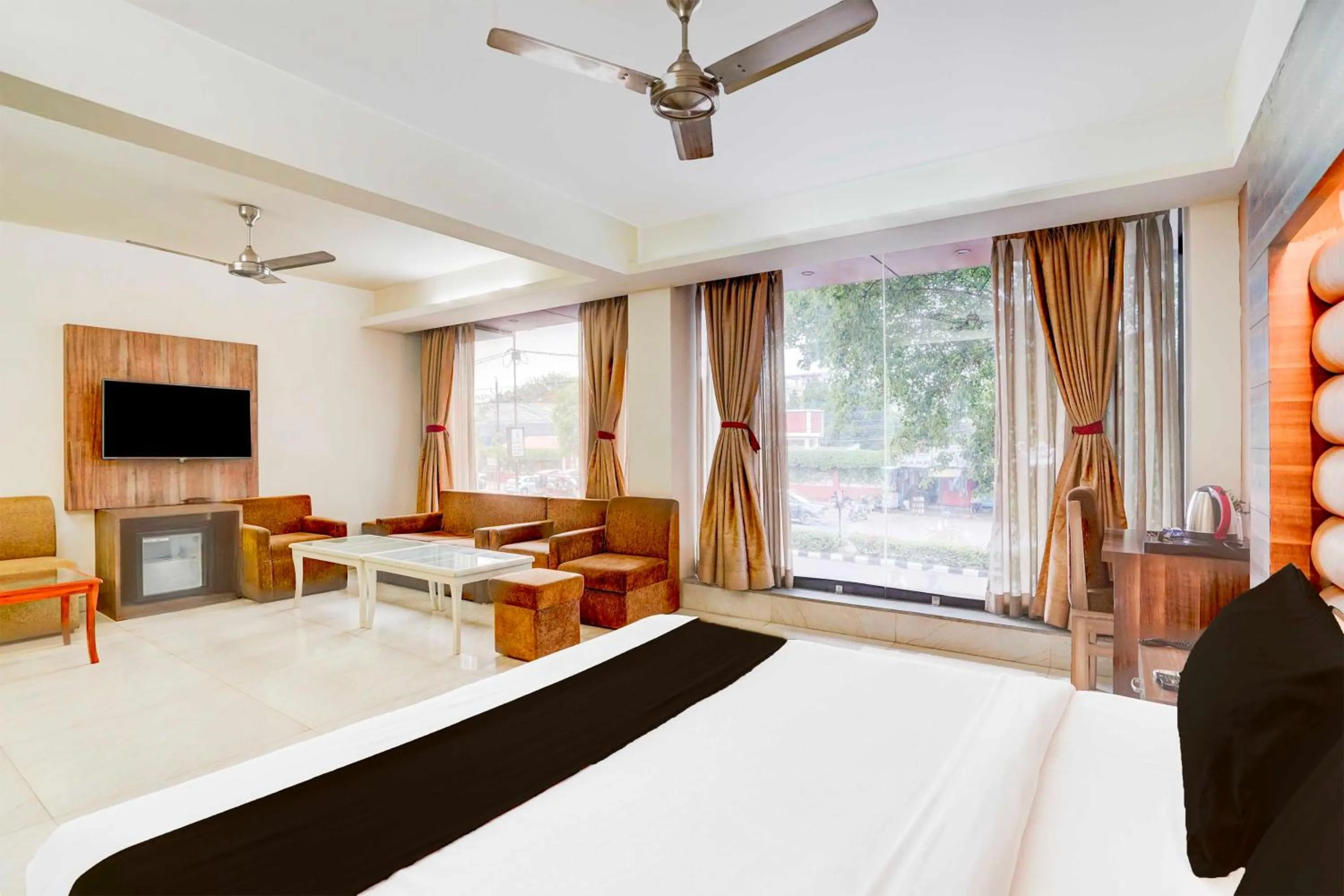 Bedroom, Bed in Palette Hotel Nisarga by Sunday Bhopal