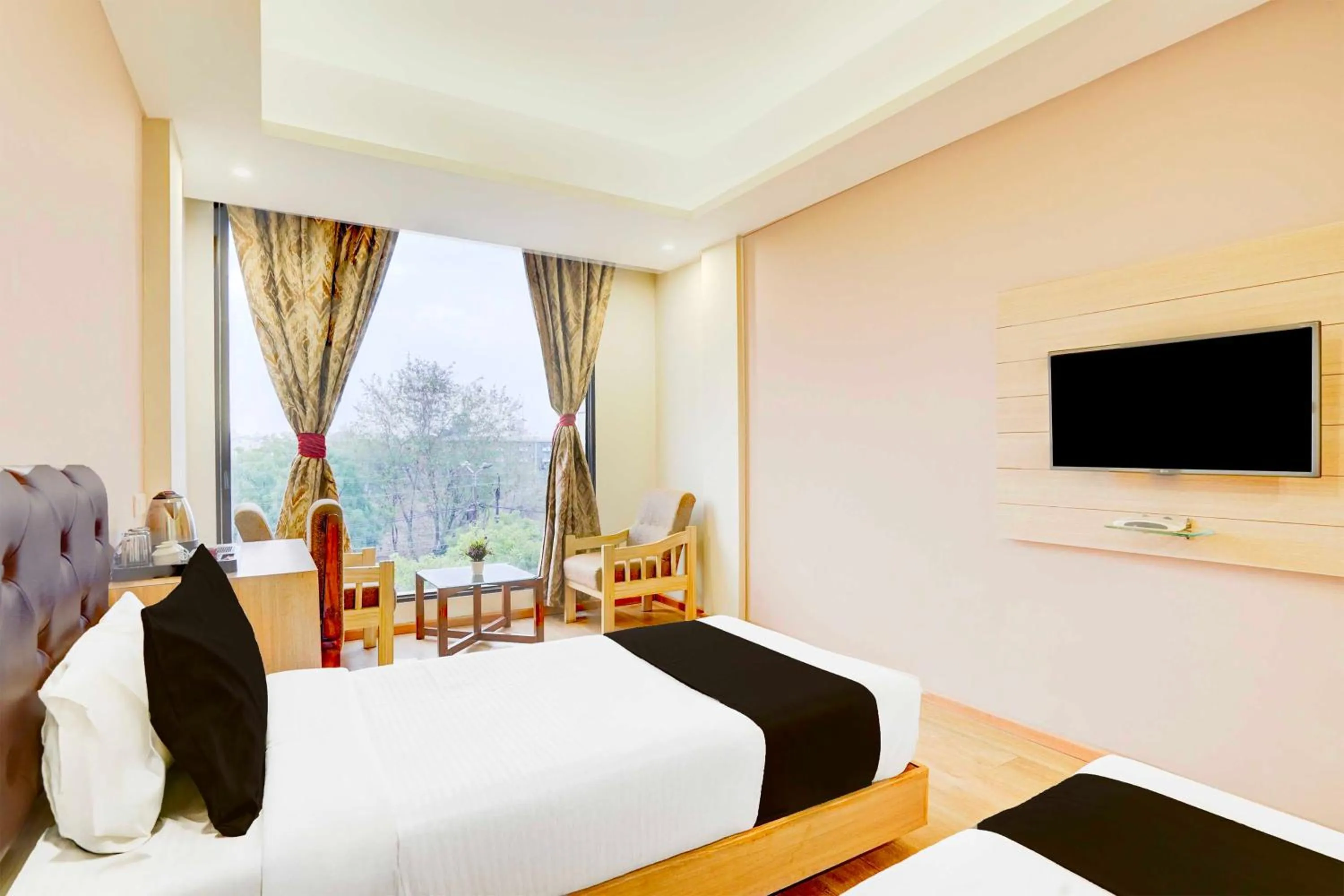 Bedroom, Bed in Palette Hotel Nisarga by Sunday Bhopal