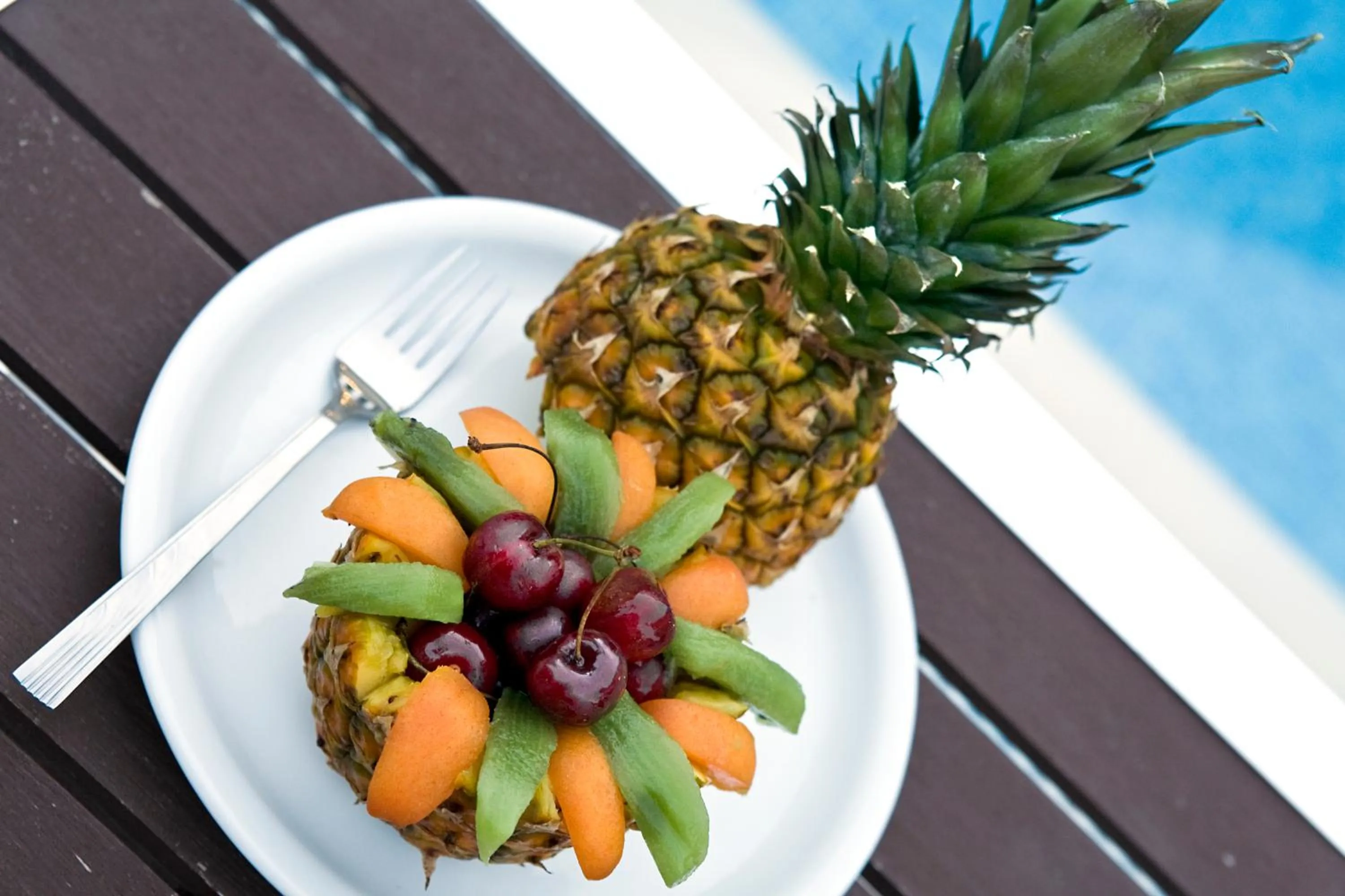 Food and drinks in Stratos Hotel