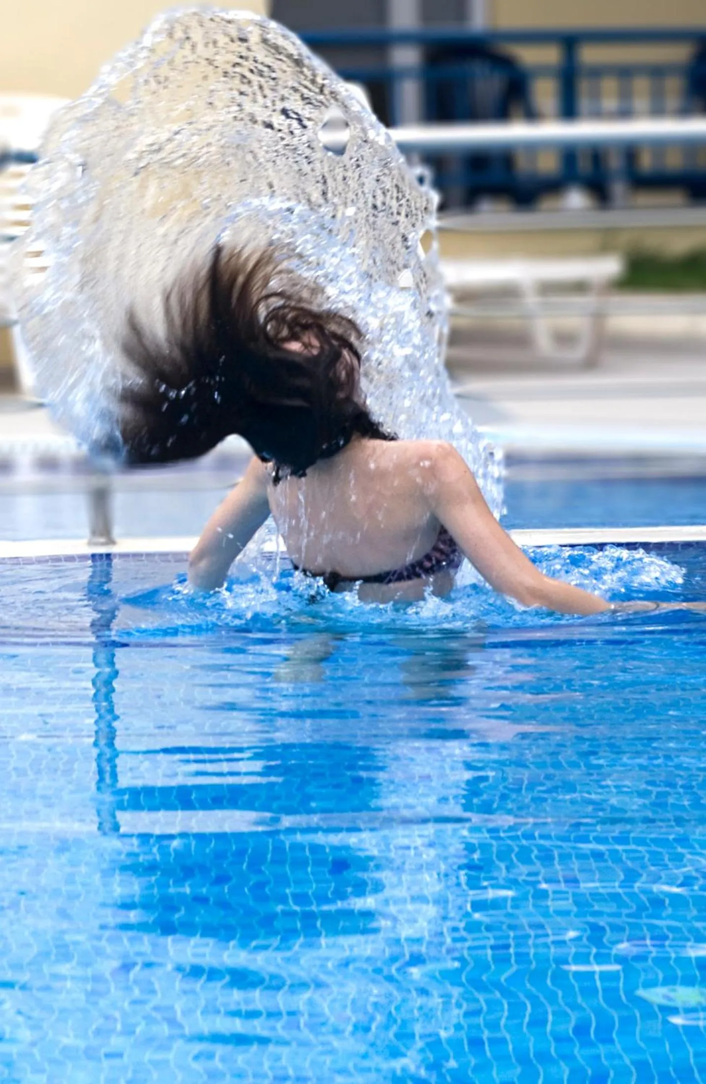 Swimming pool in Stratos Hotel