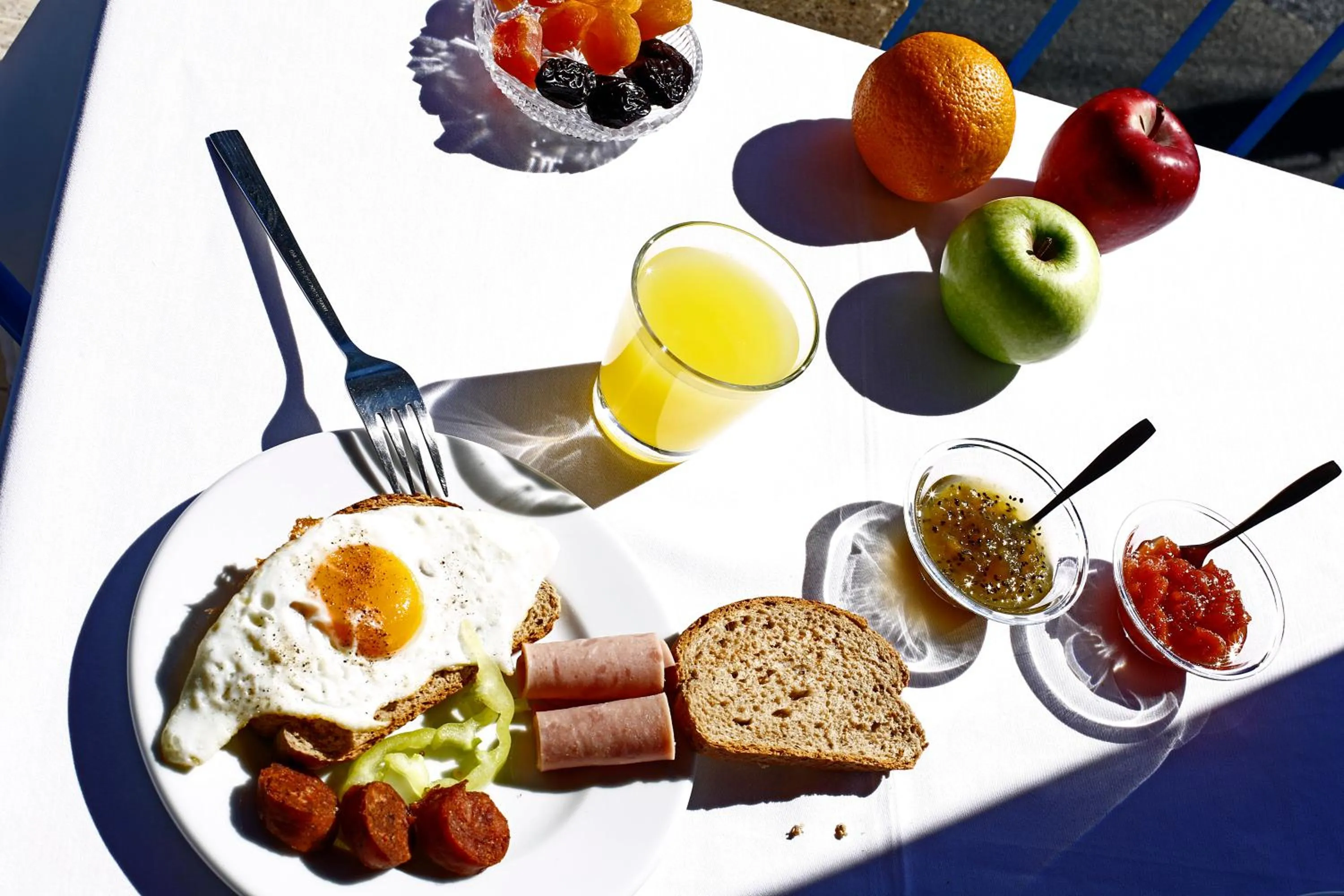 Breakfast in Stratos Hotel