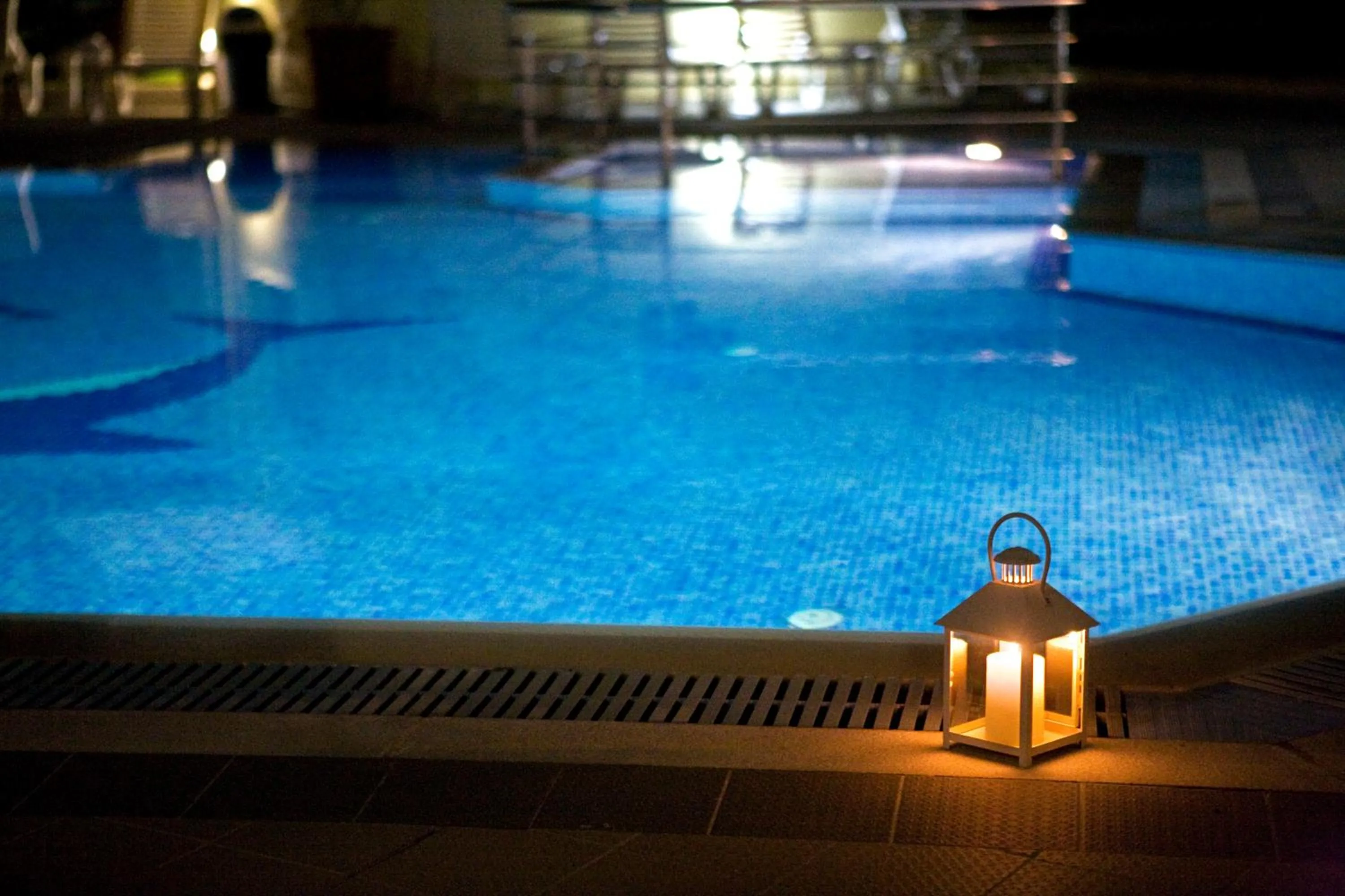 Swimming pool in Stratos Hotel