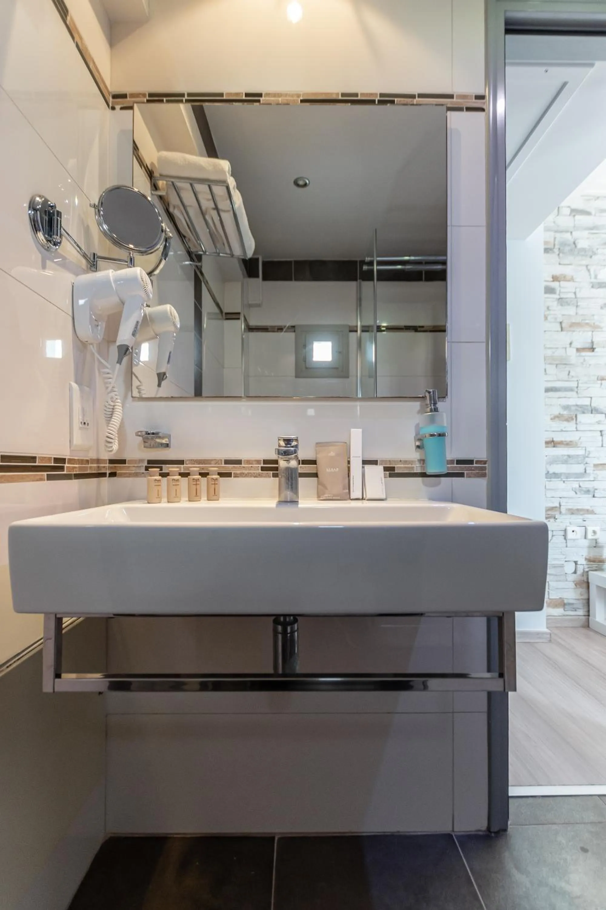 Bathroom in Galaxy Hotel Naxos