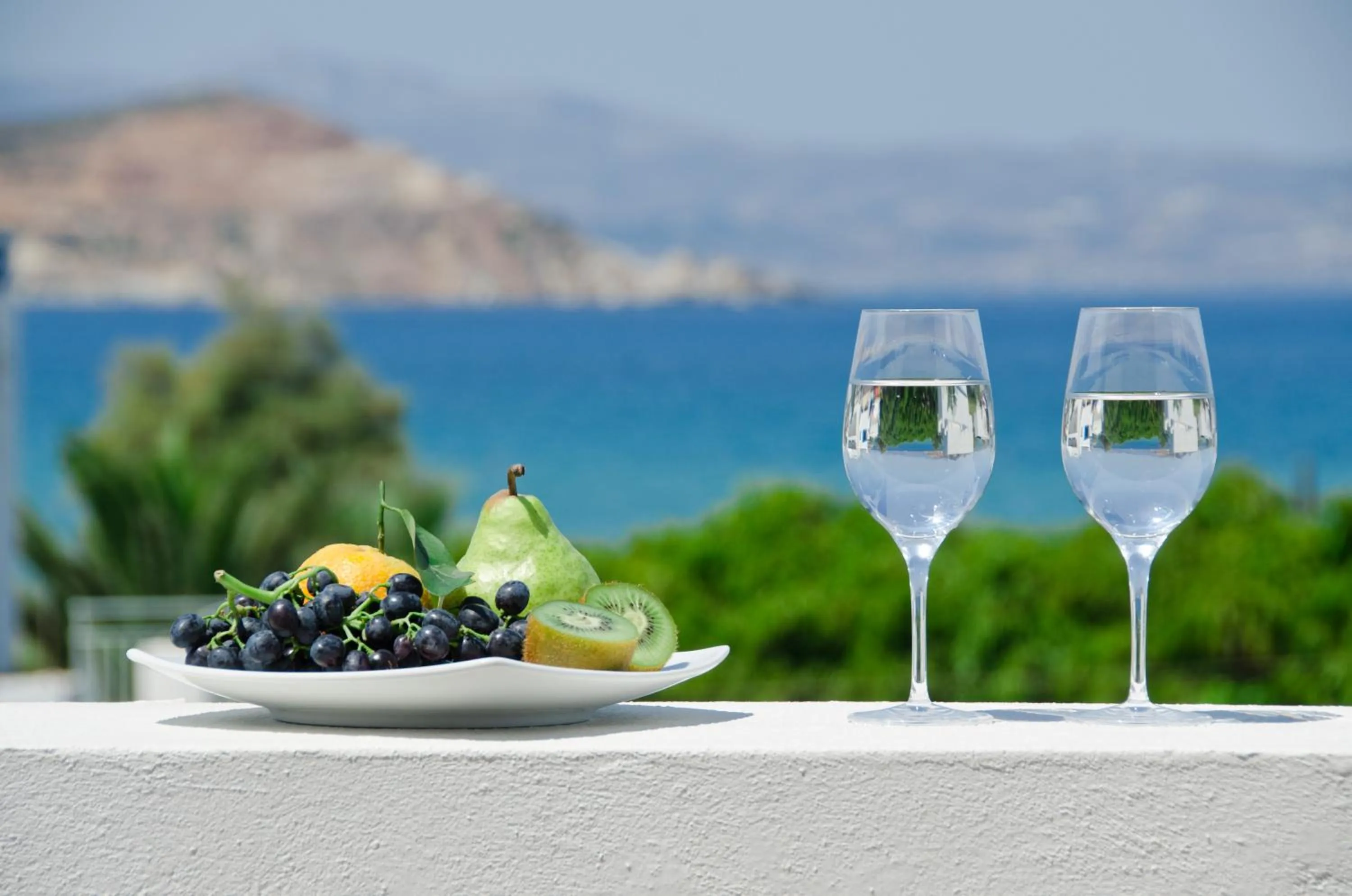 Balcony/Terrace in Galaxy Hotel Naxos