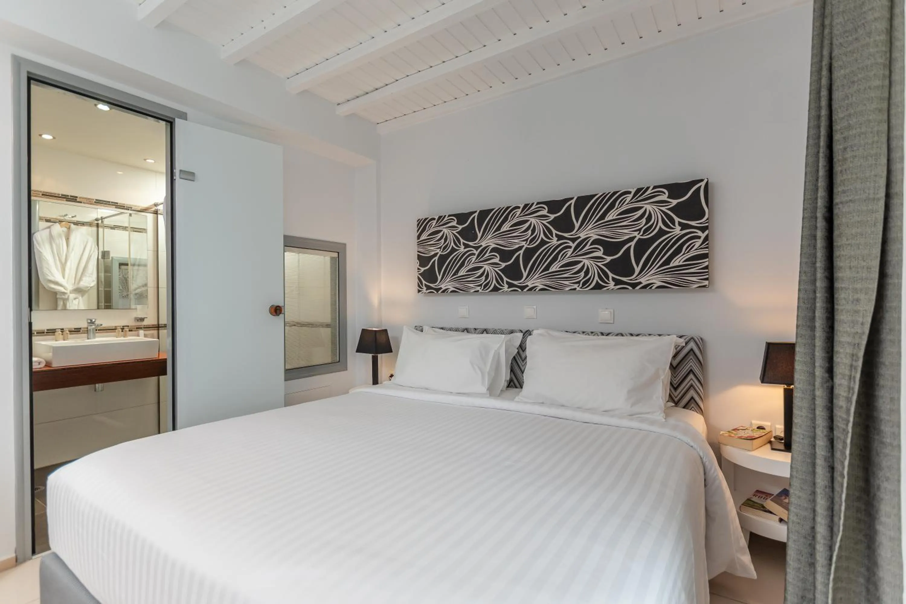 Bedroom in Galaxy Hotel Naxos