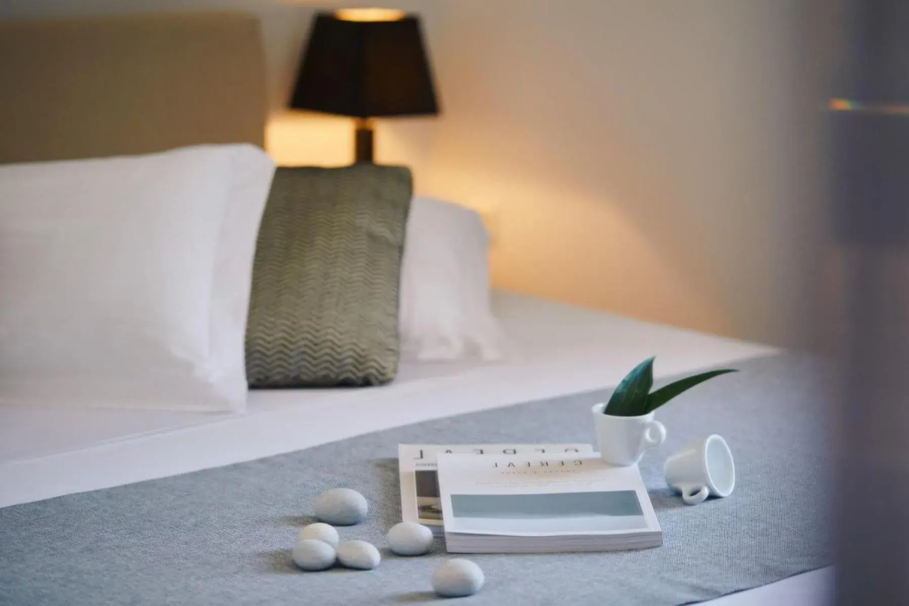 Bed in Galaxy Hotel Naxos Bed in Galaxy Hotel Naxos