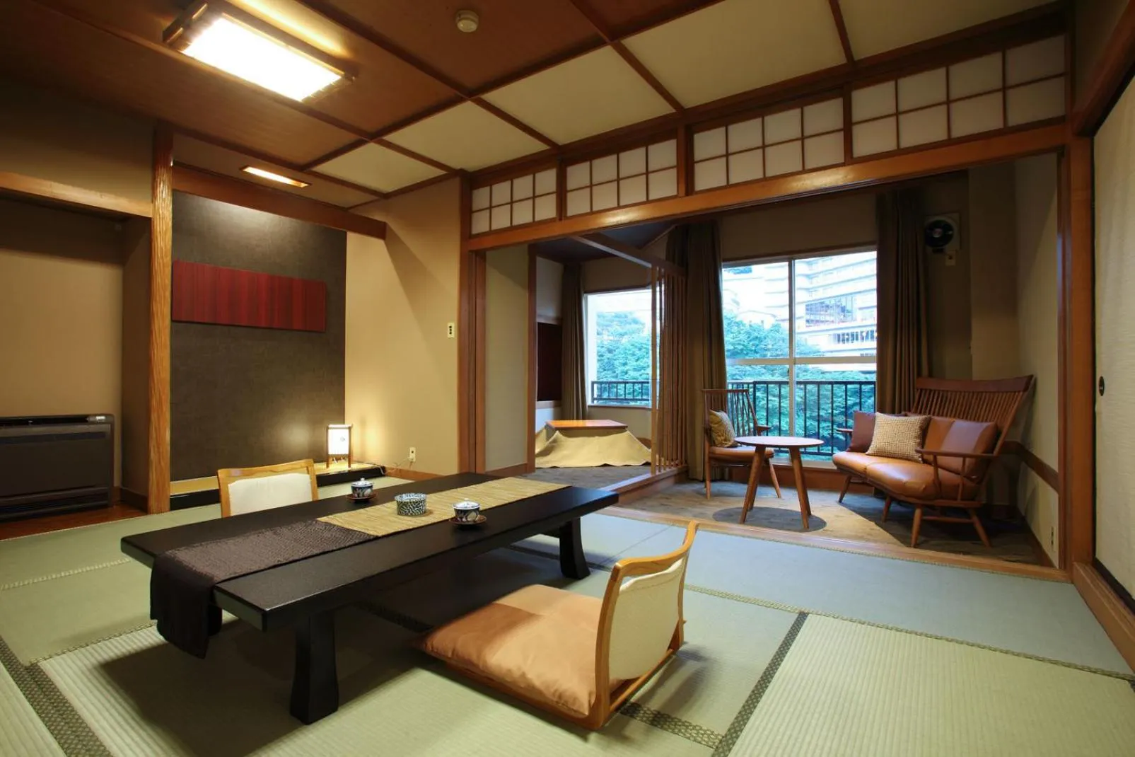 Photo of the whole room in Hotel Shirakawa Yunokura