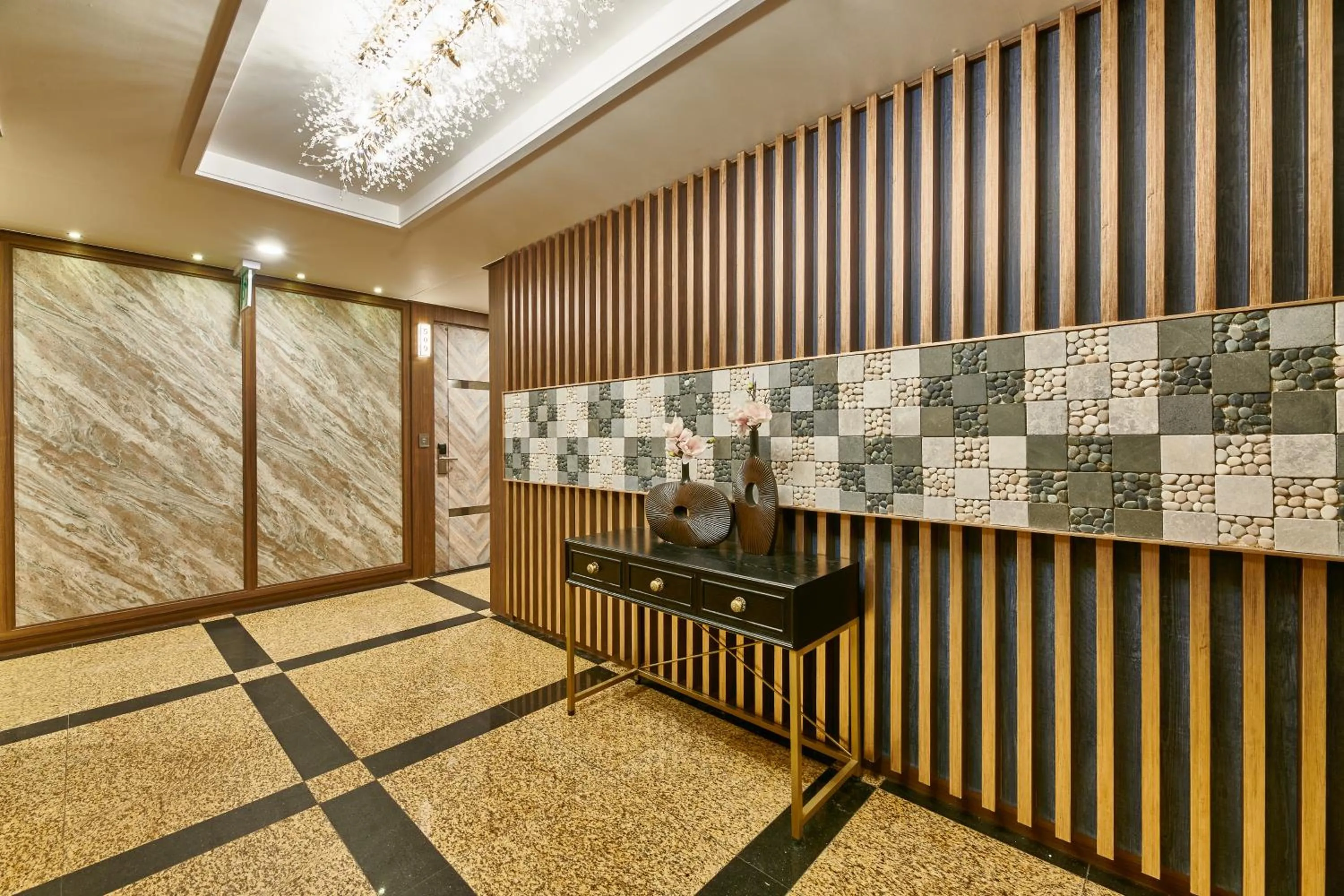 Lobby or reception in Aura Hotel