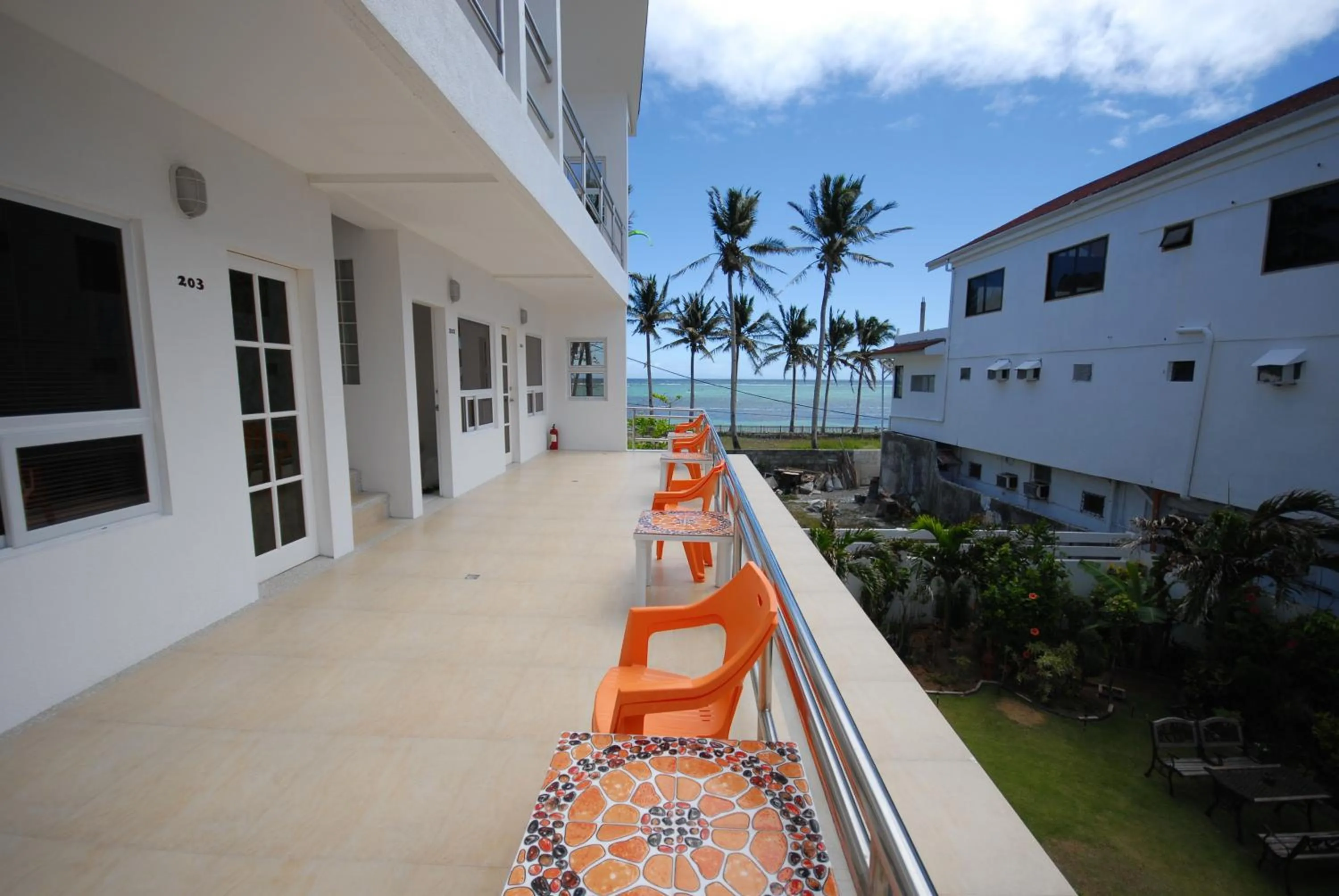 Balcony/Terrace in ClubBoracay Apartelle