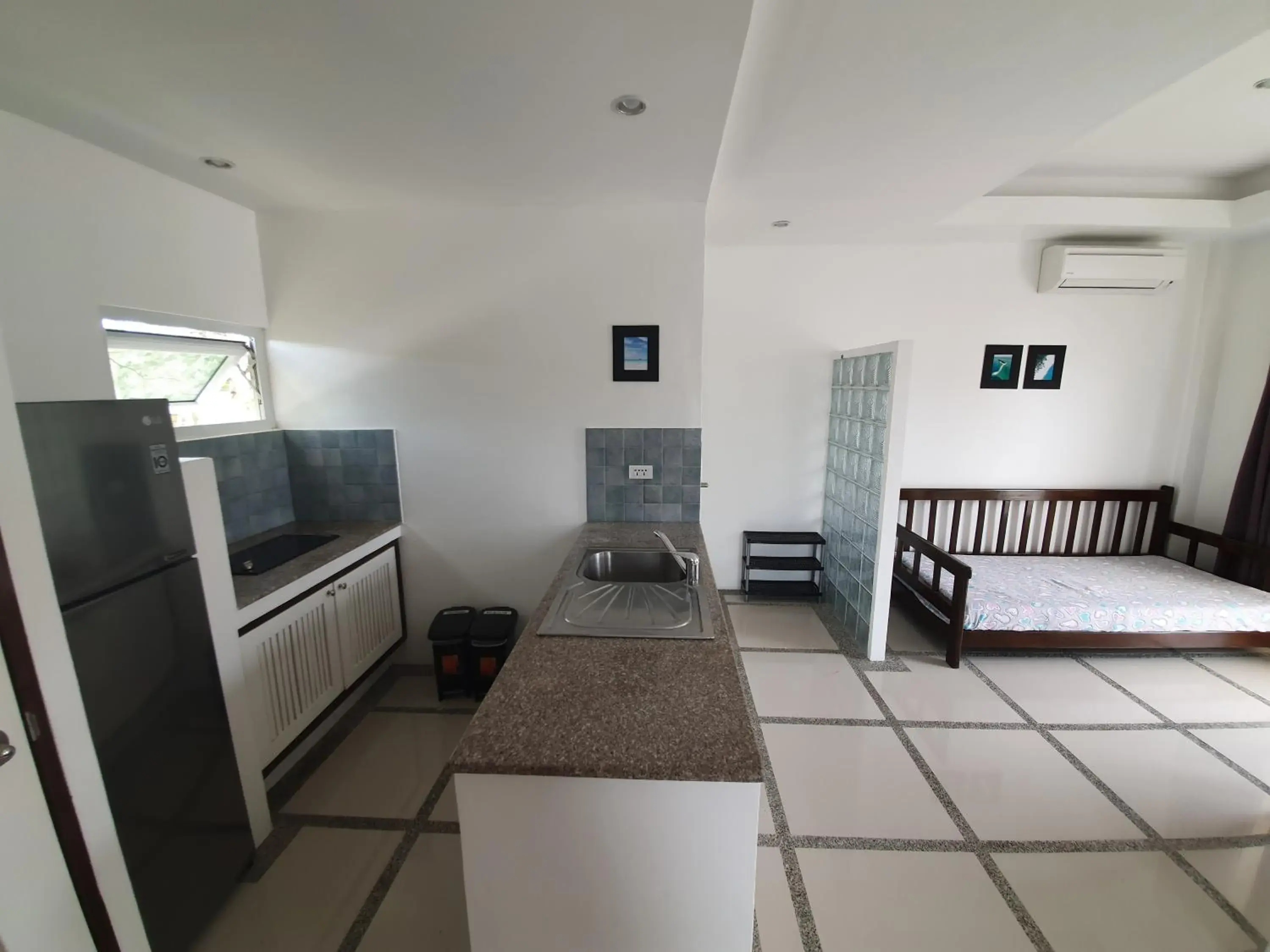 Living room, Bed in ClubBoracay Apartelle Living room, Bed in ClubBoracay Apartelle