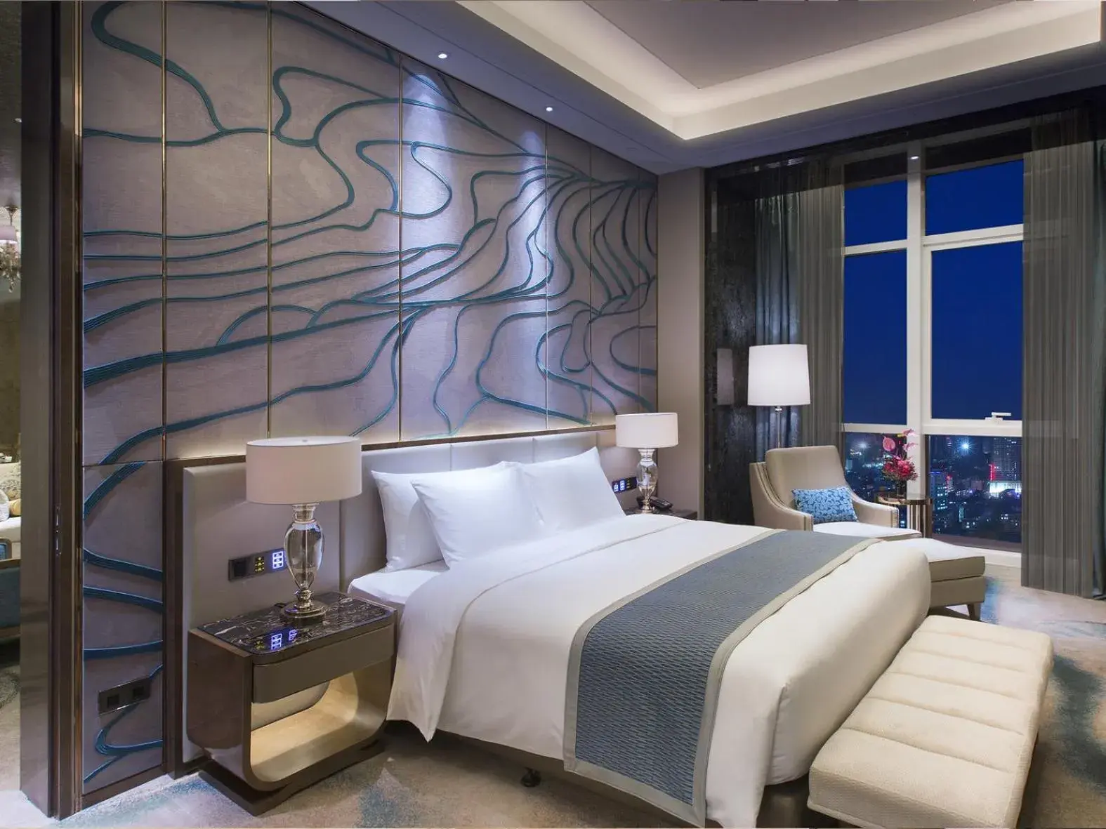 Bed in Wanda Vista Nanning Bed in Wanda Vista Nanning