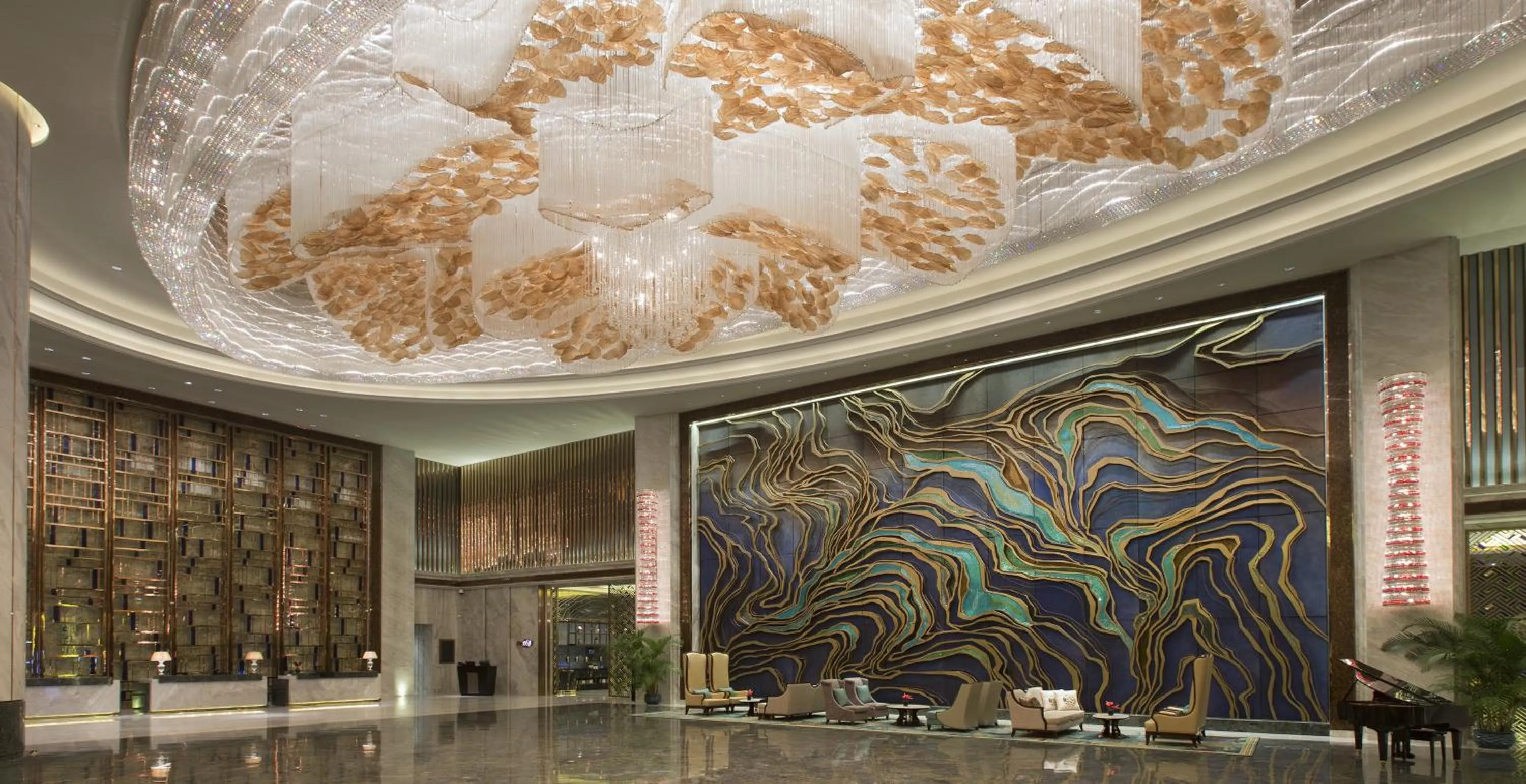 Decorative detail in Wanda Vista Nanning