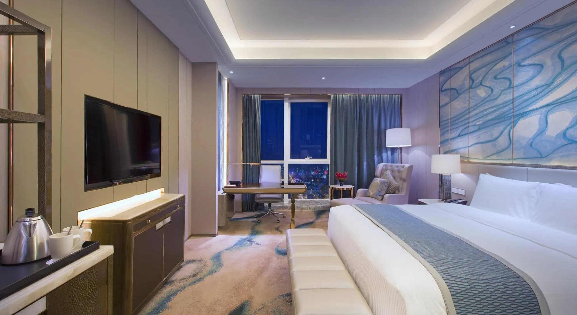 Bed in Wanda Vista Nanning