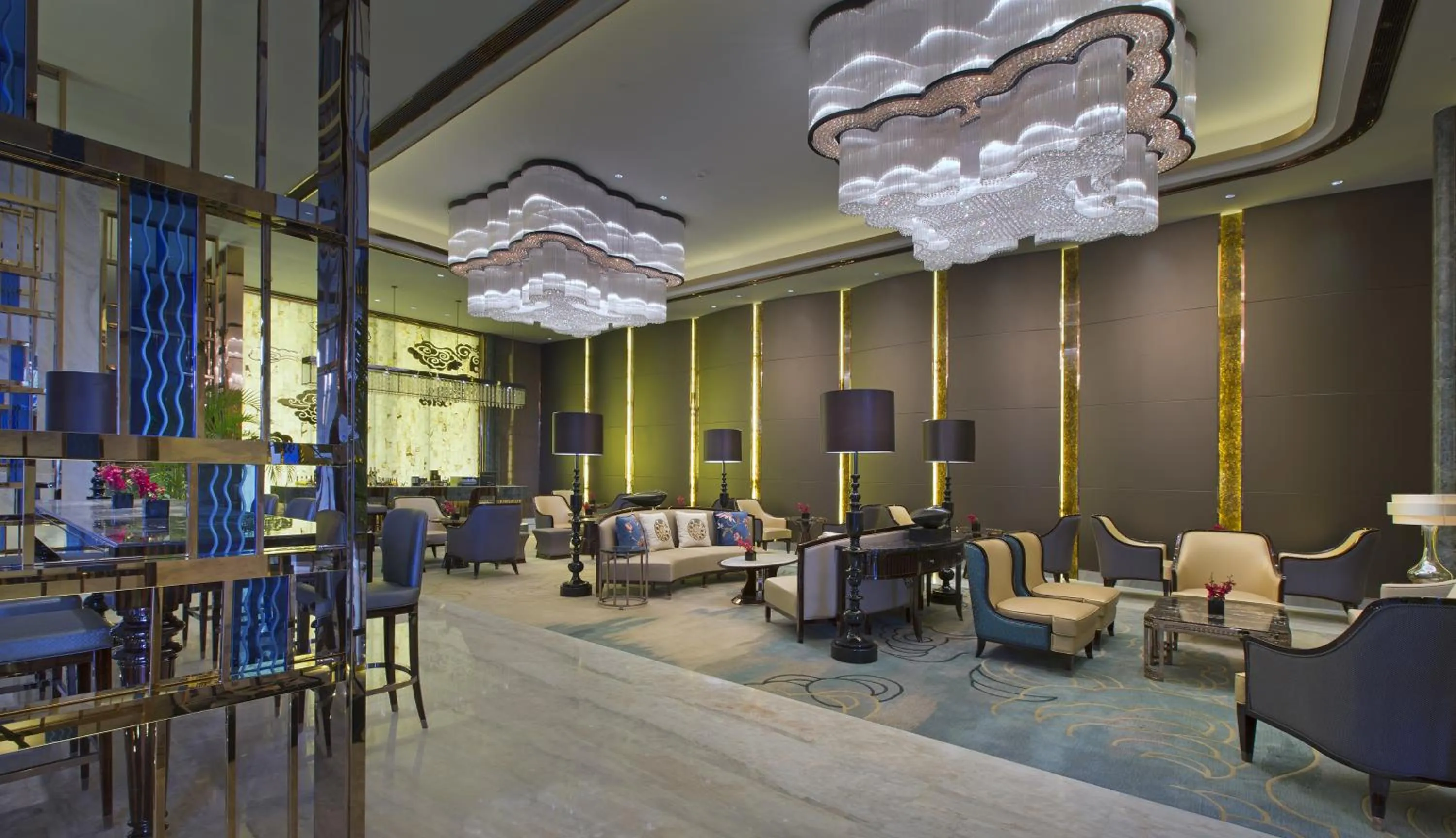 Communal lounge/ TV room in Wanda Vista Nanning