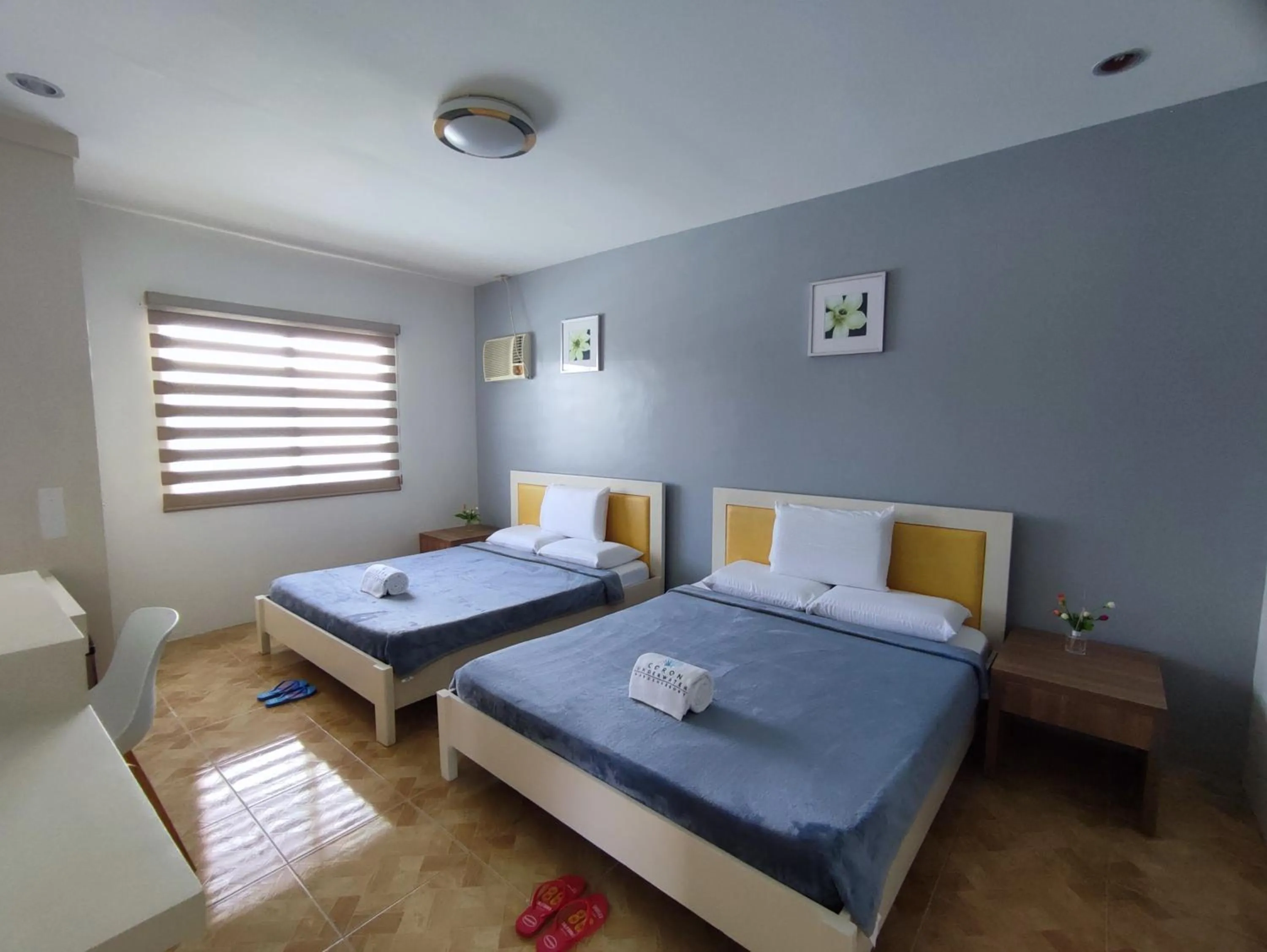 Bed in Coron Underwater Garden Resort