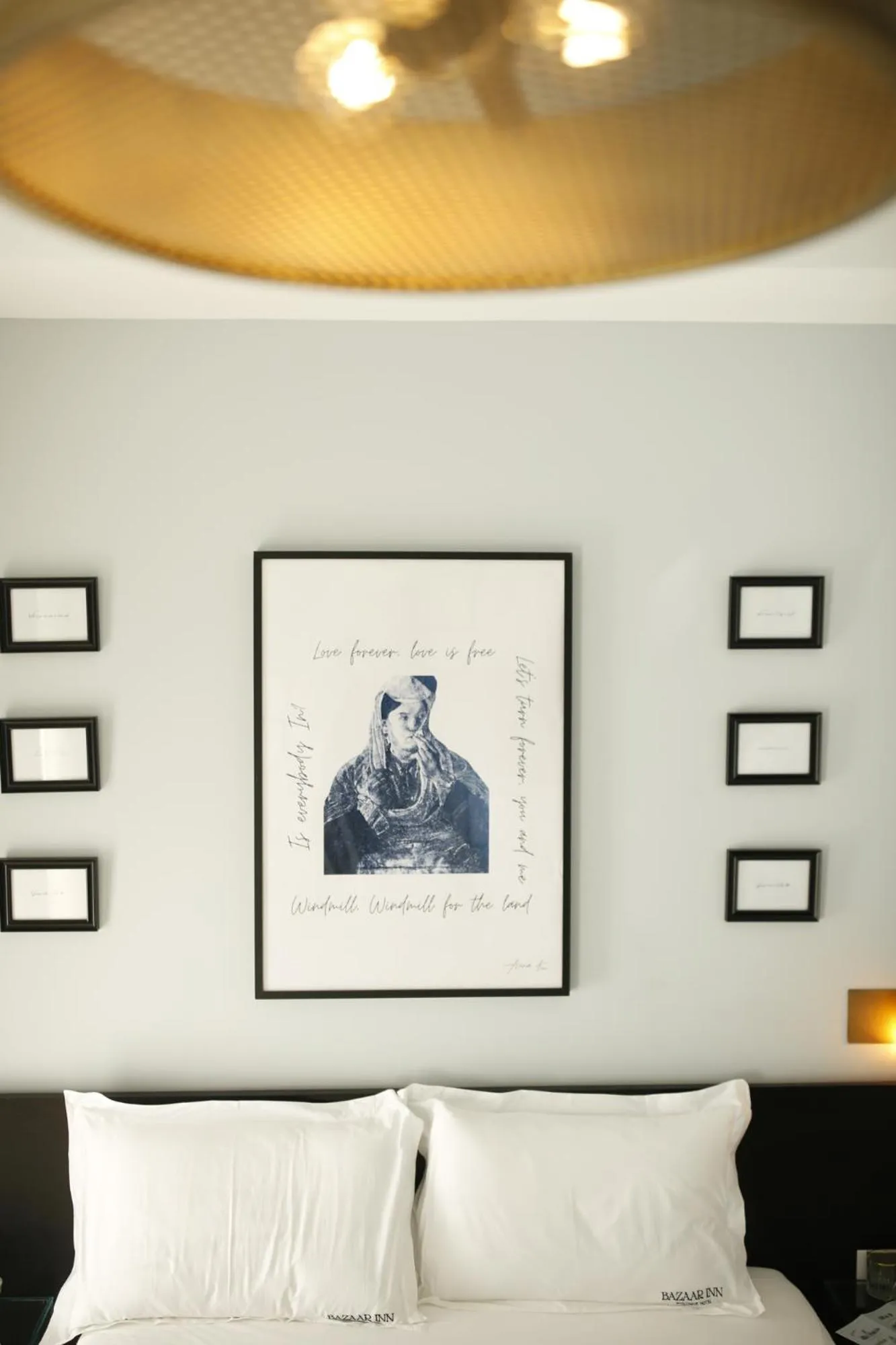 Bed in Bazaar Inn Hotel