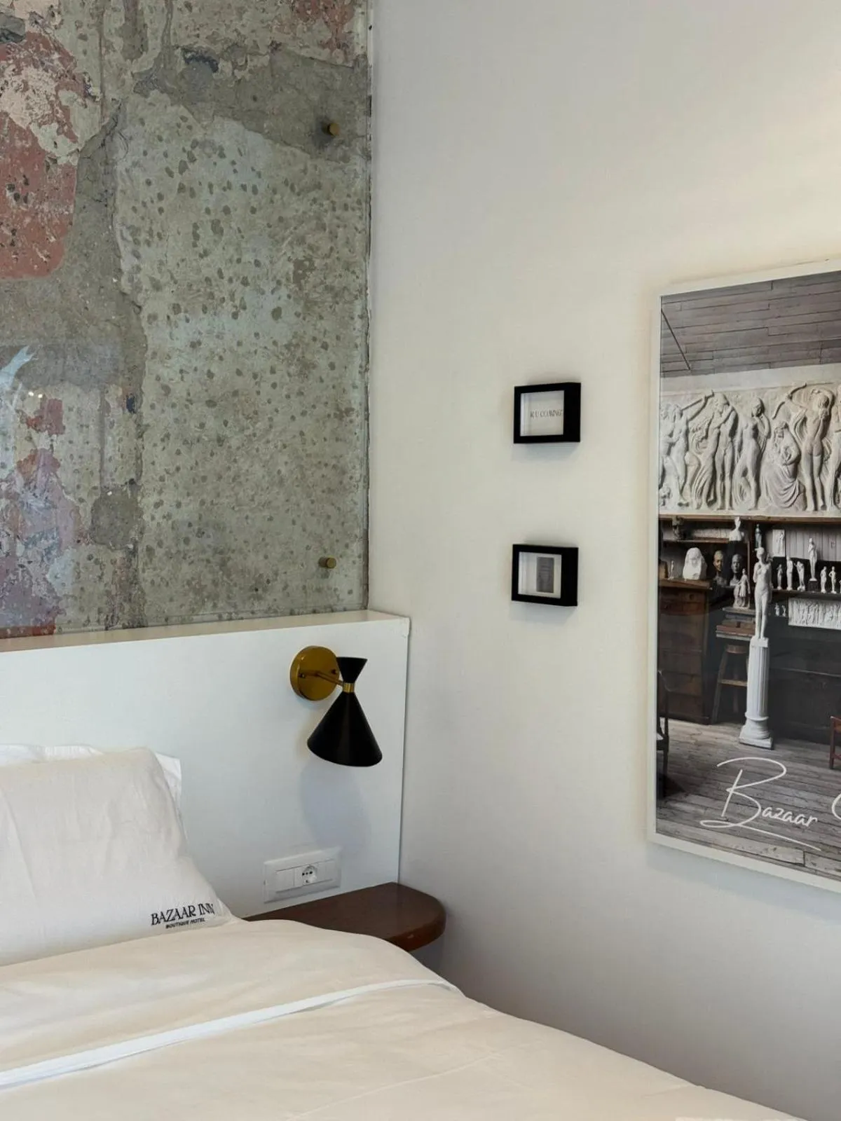 Bed in Bazaar Inn Hotel