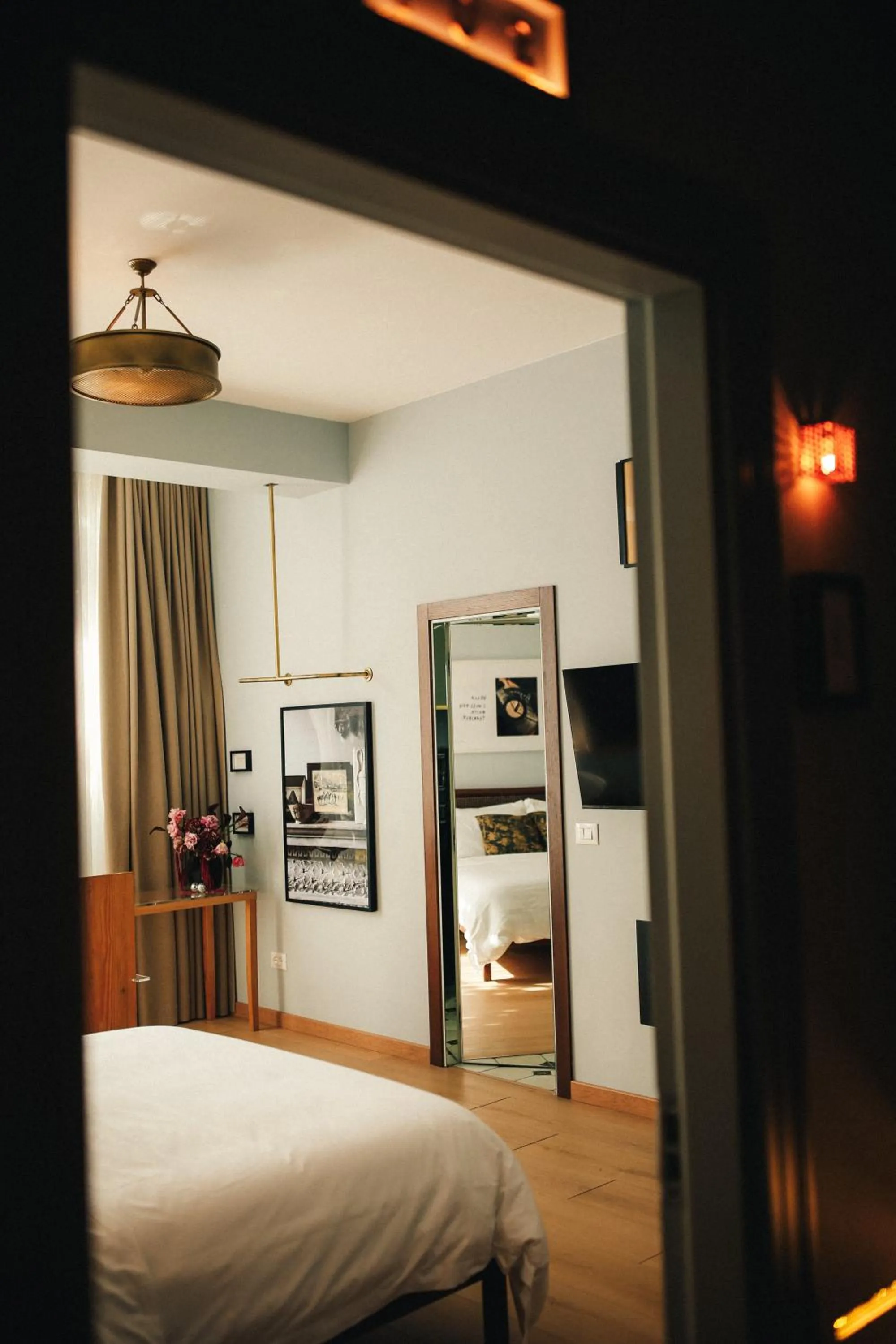 Bed in Bazaar Inn Hotel