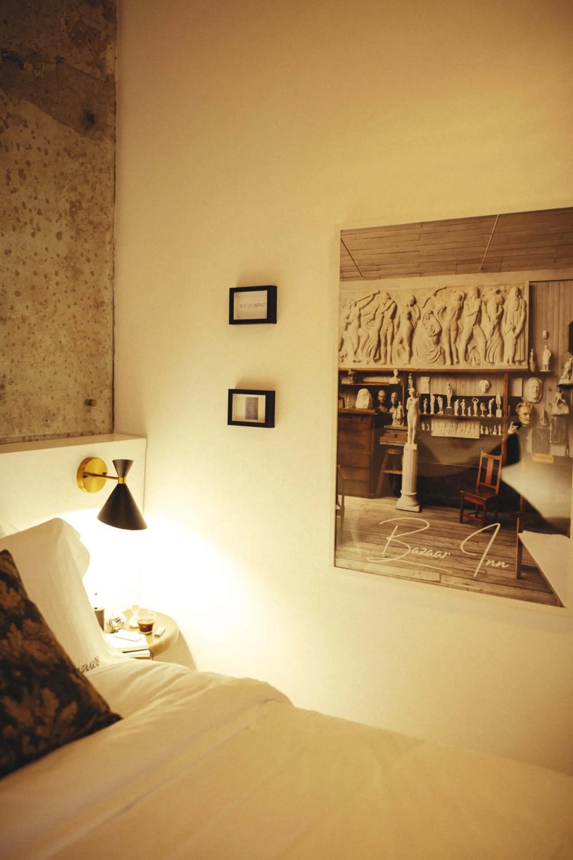 Bed in Bazaar Inn Hotel