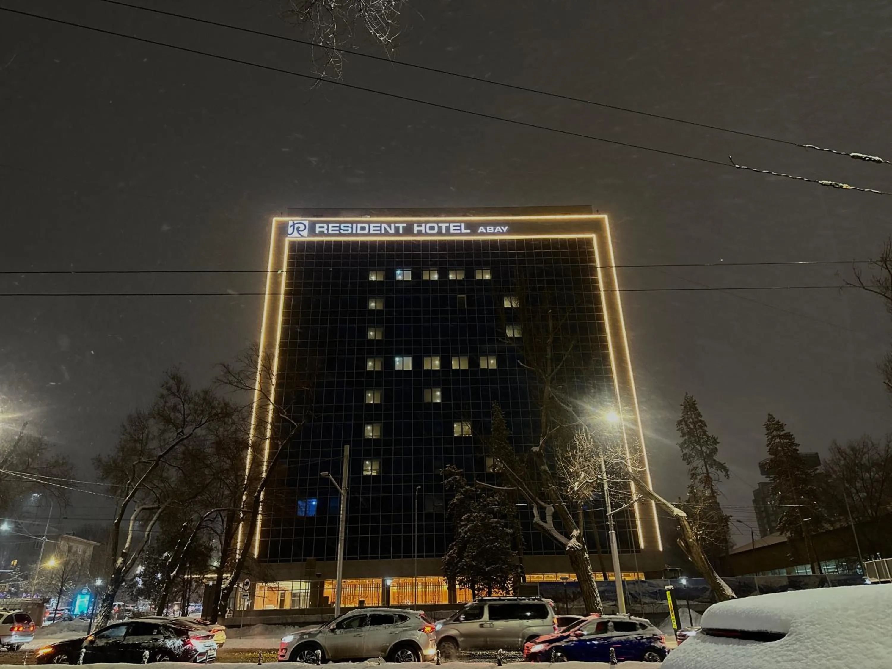 Property building in Resident Hotel Abay