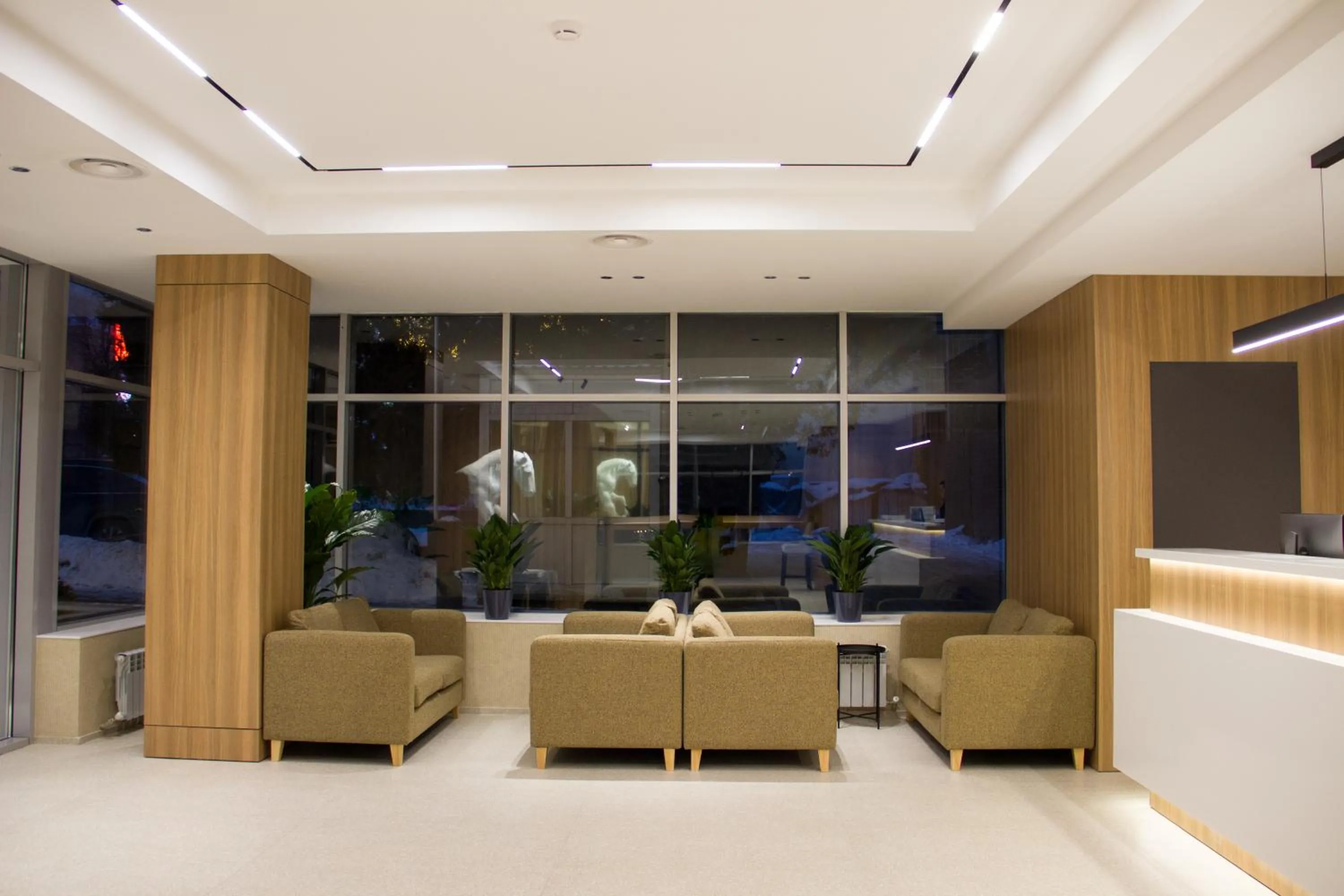 Lobby or reception in Resident Hotel Abay