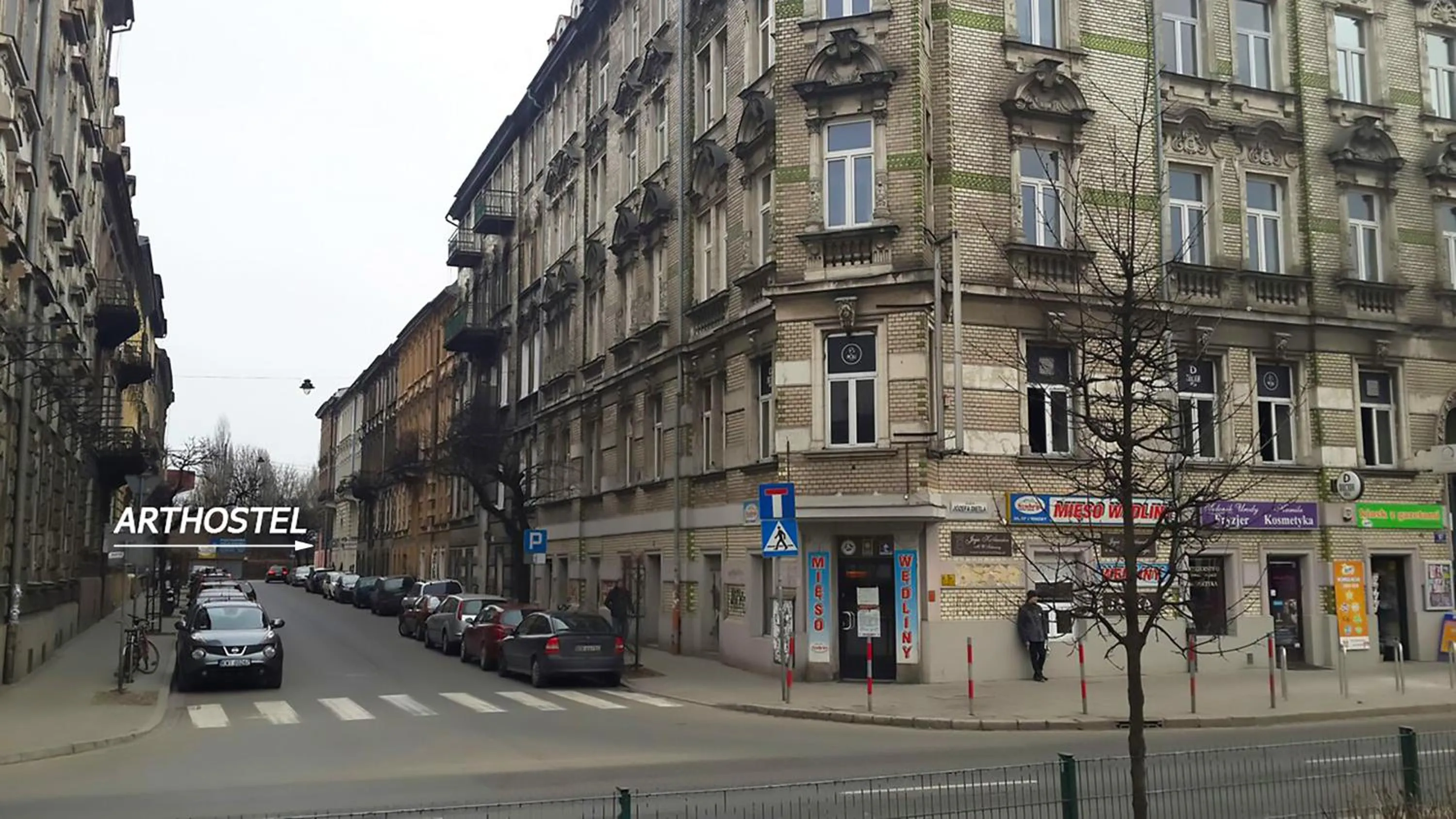 Off site in Art Hostel