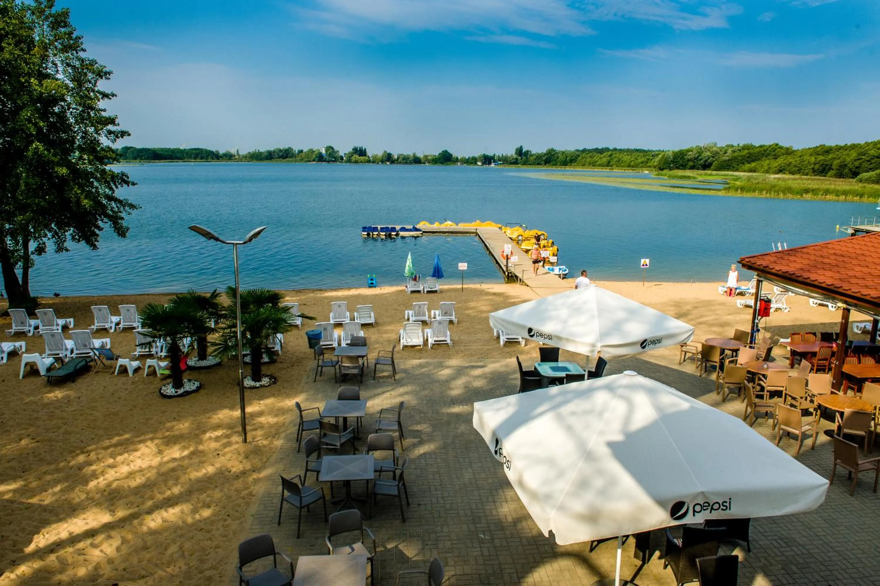 Lake view in Hotel Rudnik