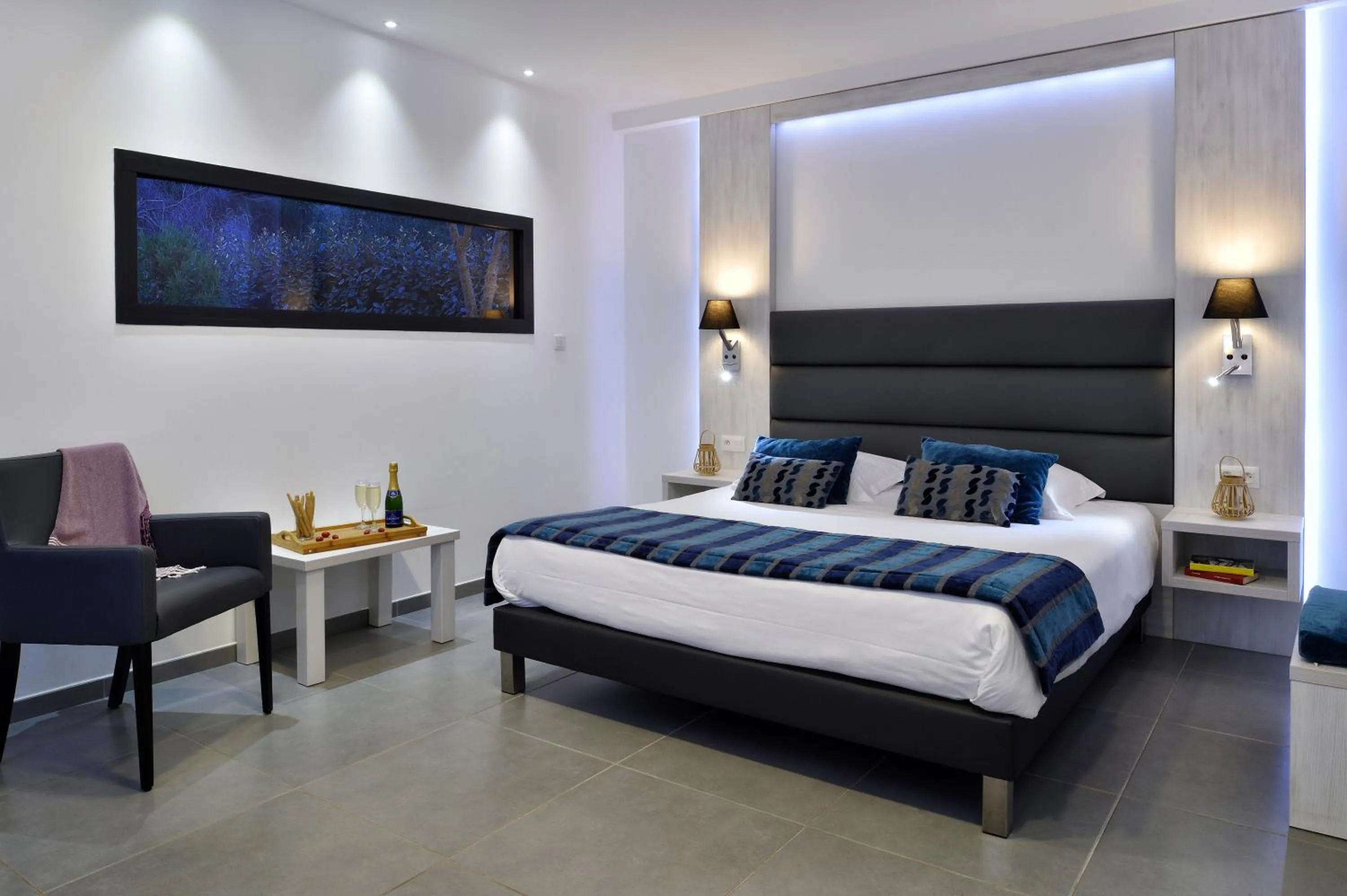 Bed in Résidence & Hotel U Livanti ECOLABEL