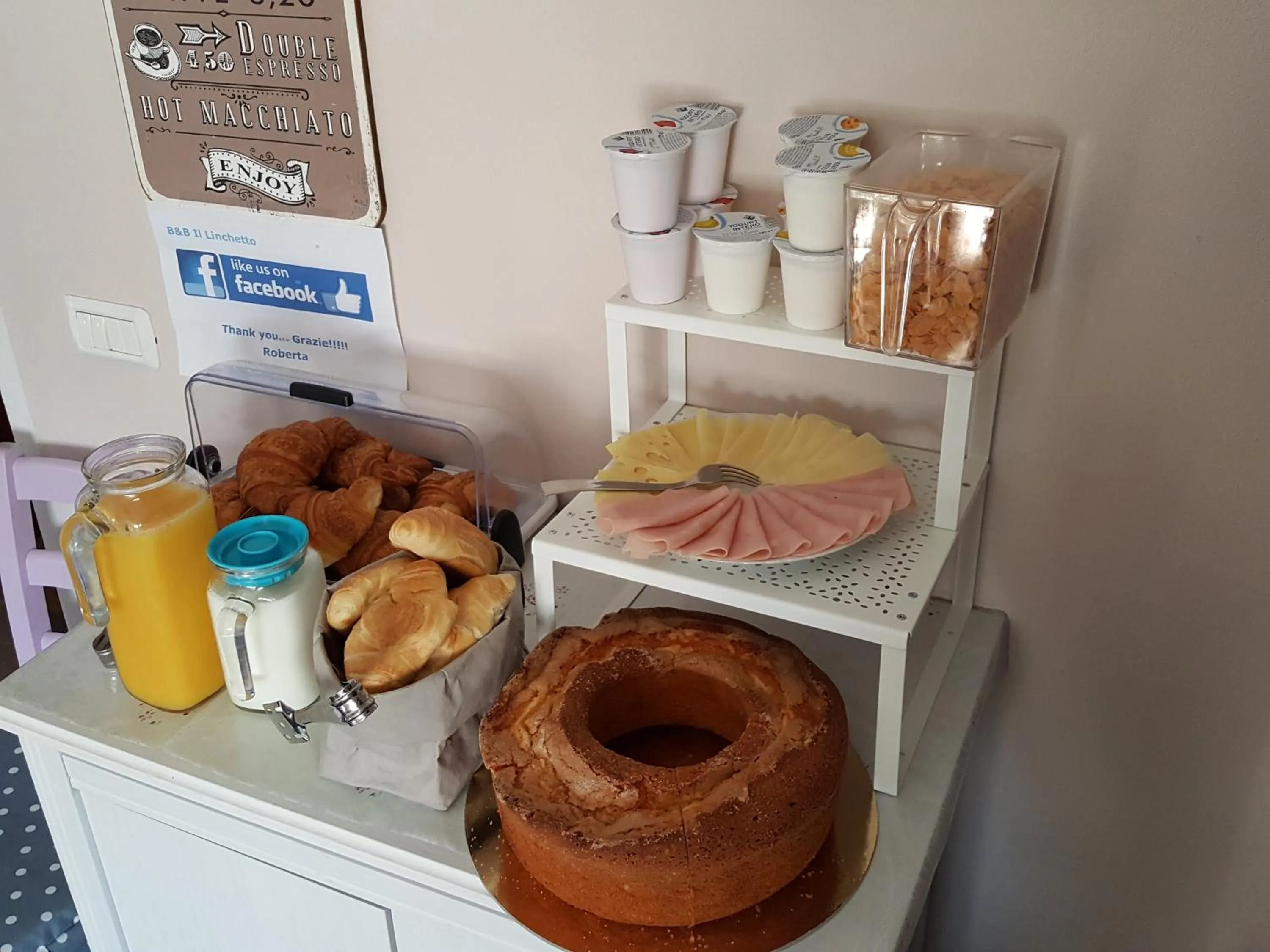 Breakfast in Il Linchetto