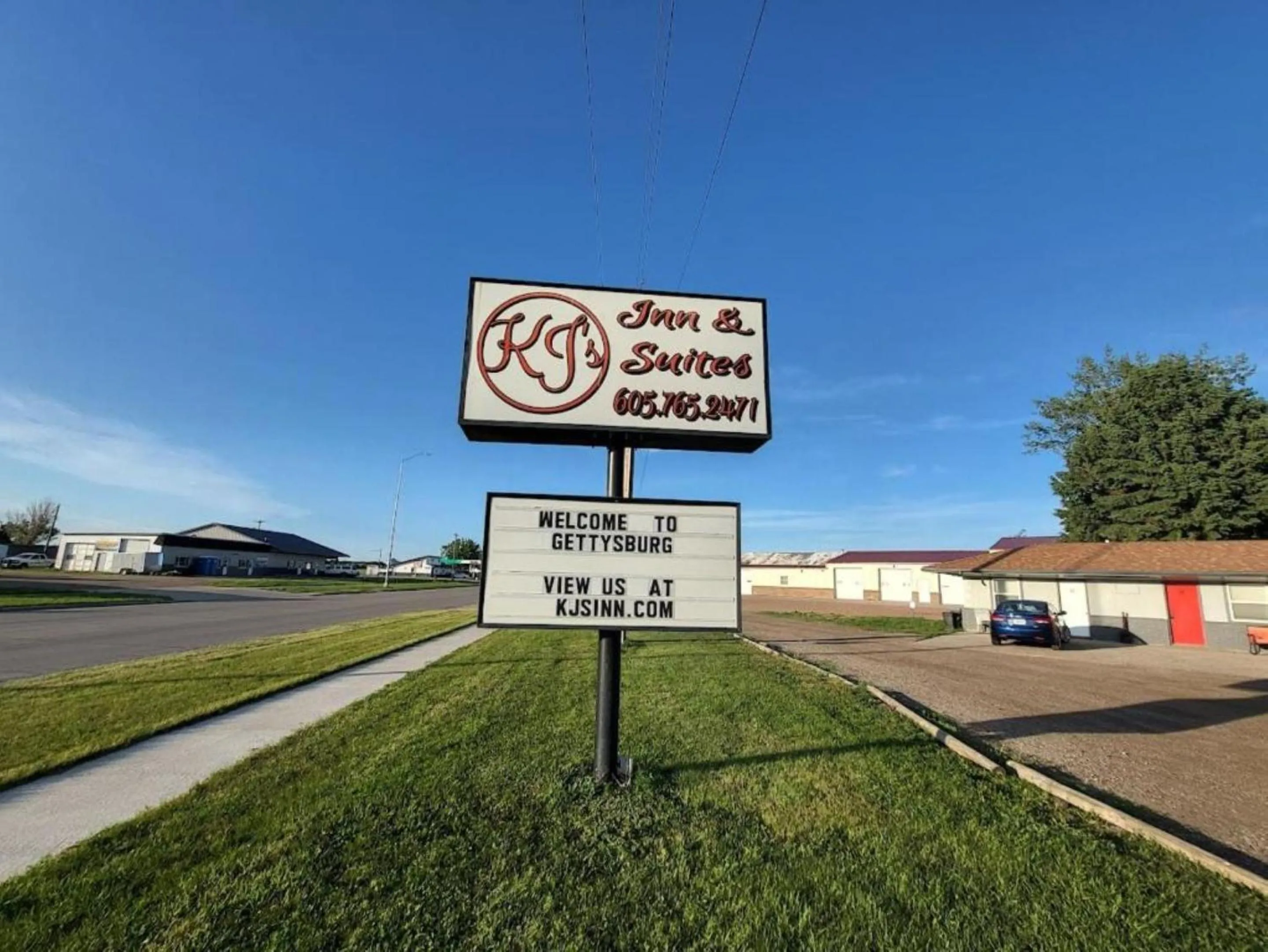 Facade/entrance in KJ's Inn and Suites By OYO Gettysburg US Hwy 212