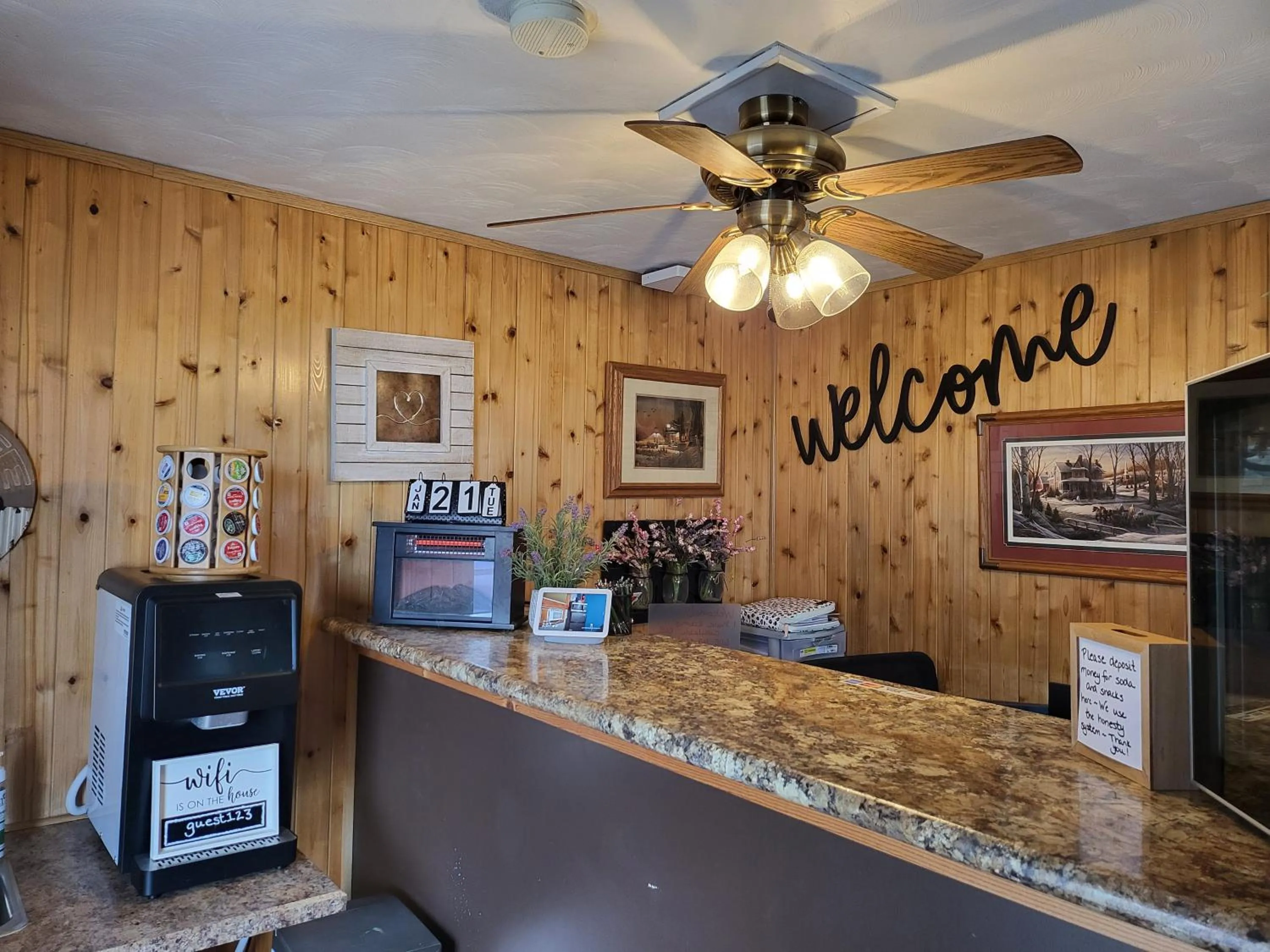 Lobby or reception in KJ's Inn and Suites By OYO Gettysburg US Hwy 212