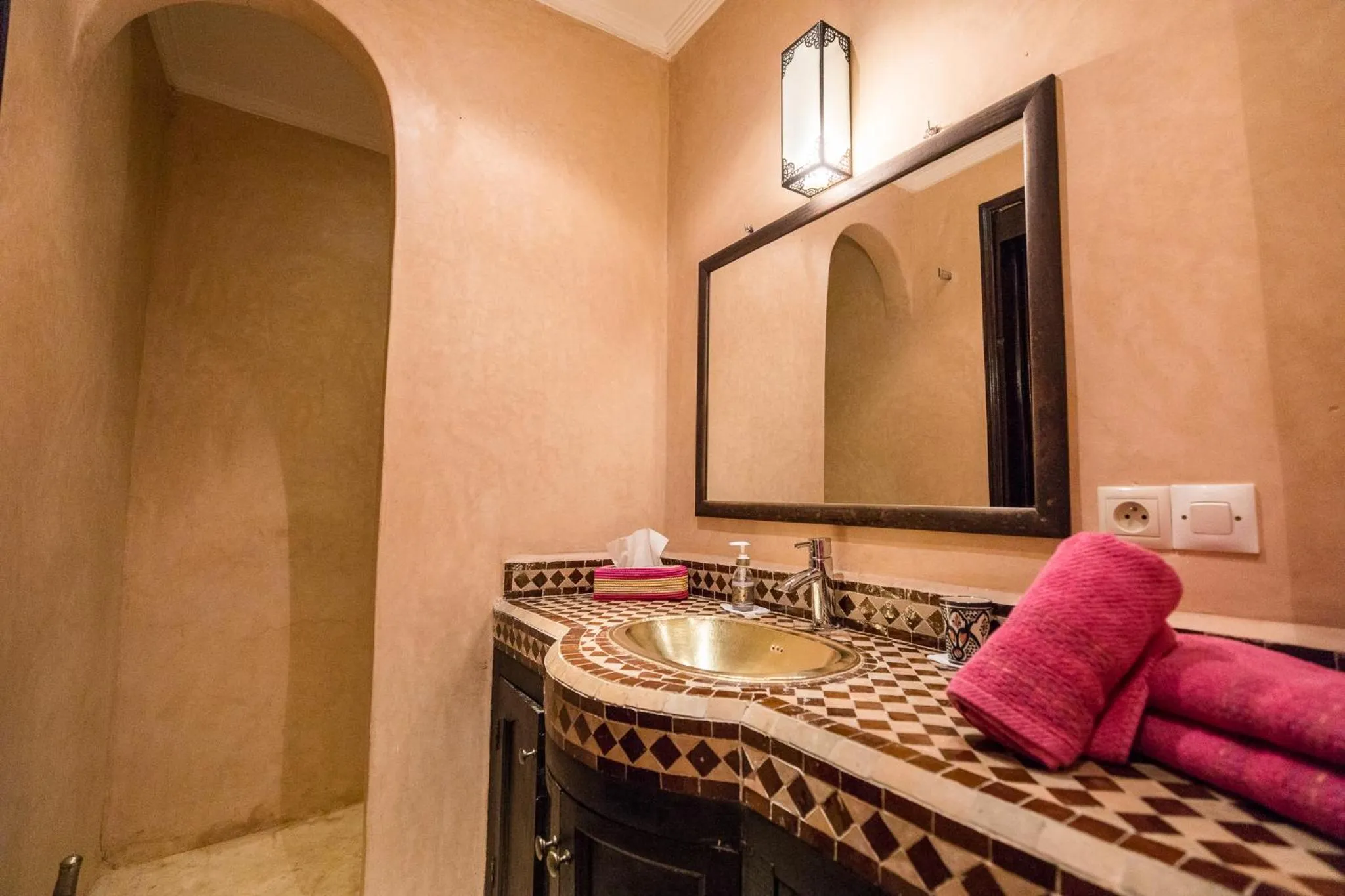 Bathroom in Riad Atlas Toyours