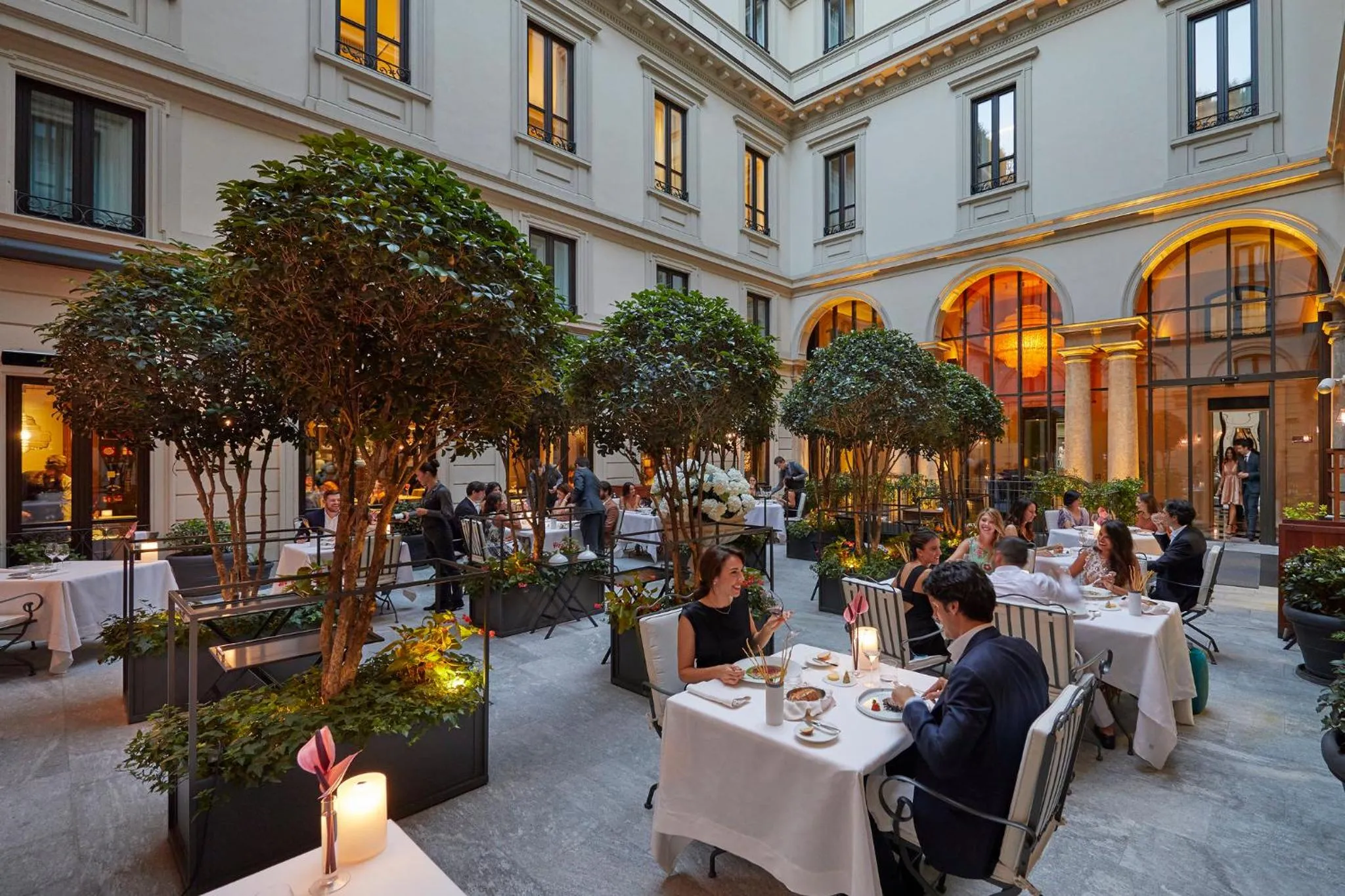 Restaurant/places to eat in Mandarin Oriental, Milan