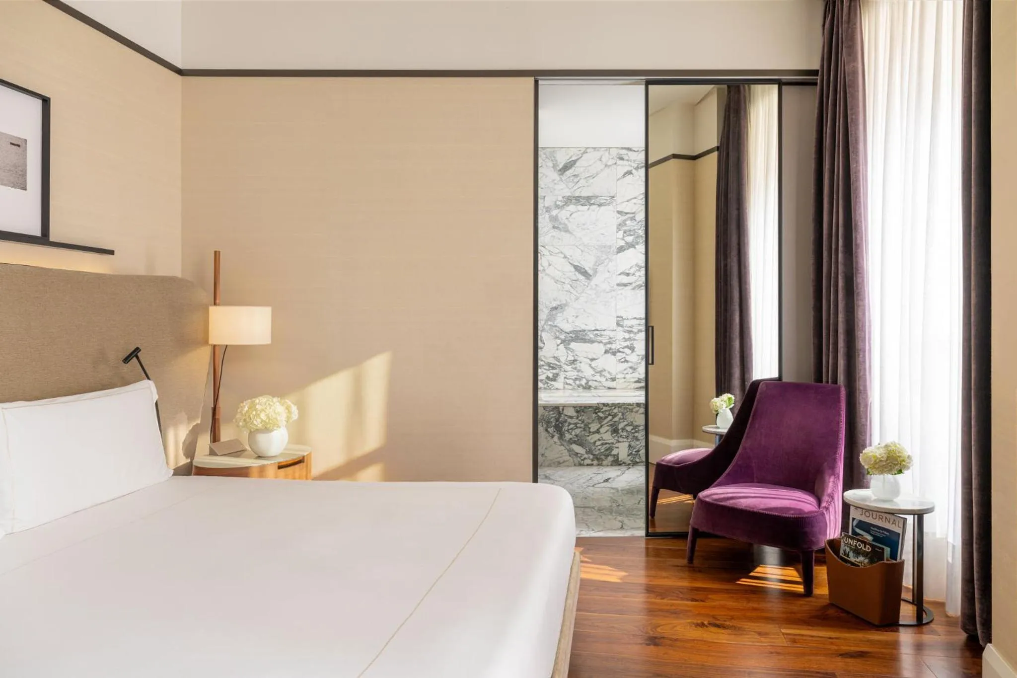 Photo of the whole room, Bed in Mandarin Oriental, Milan