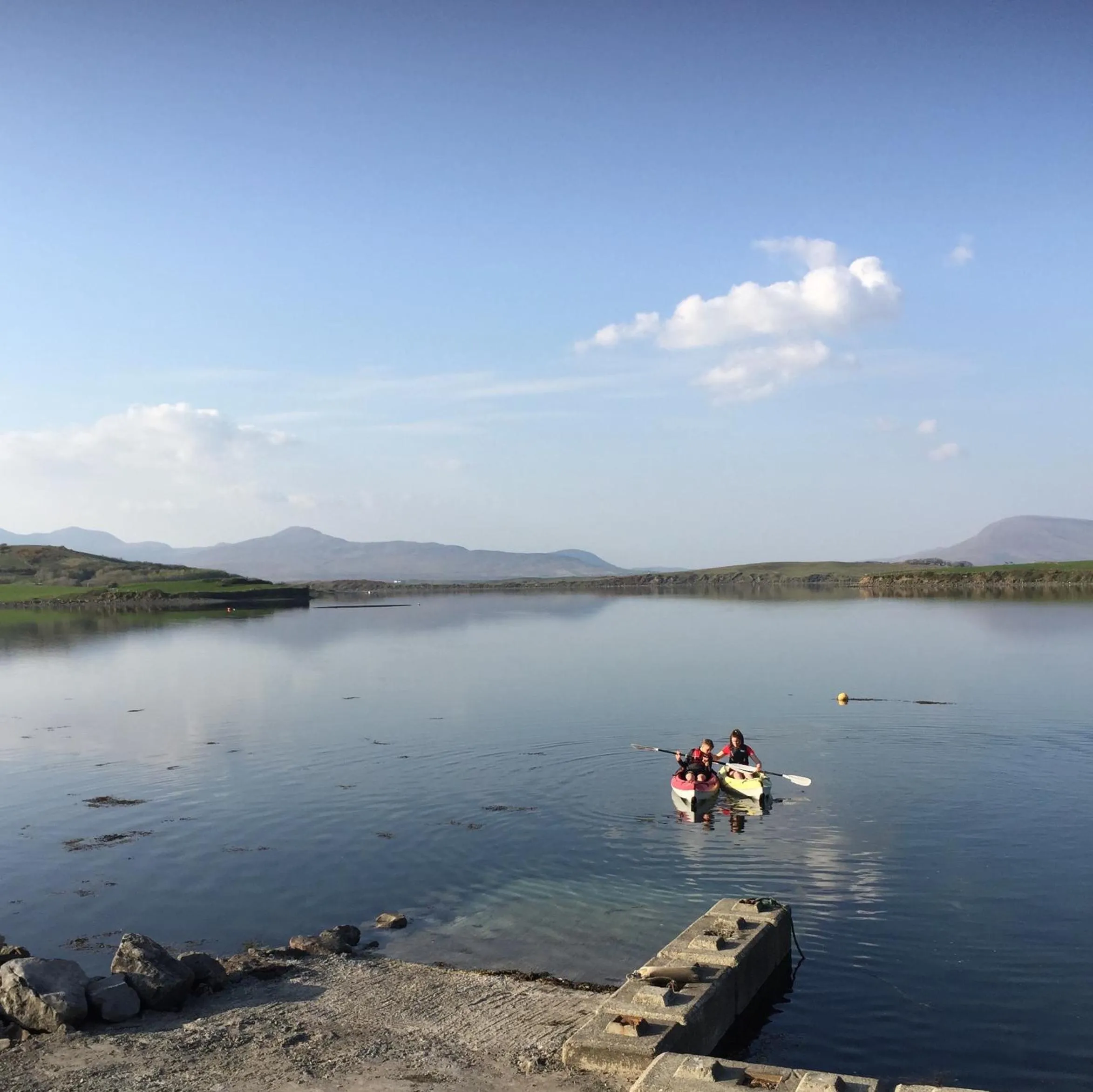 Natural landscape in Seapoint House