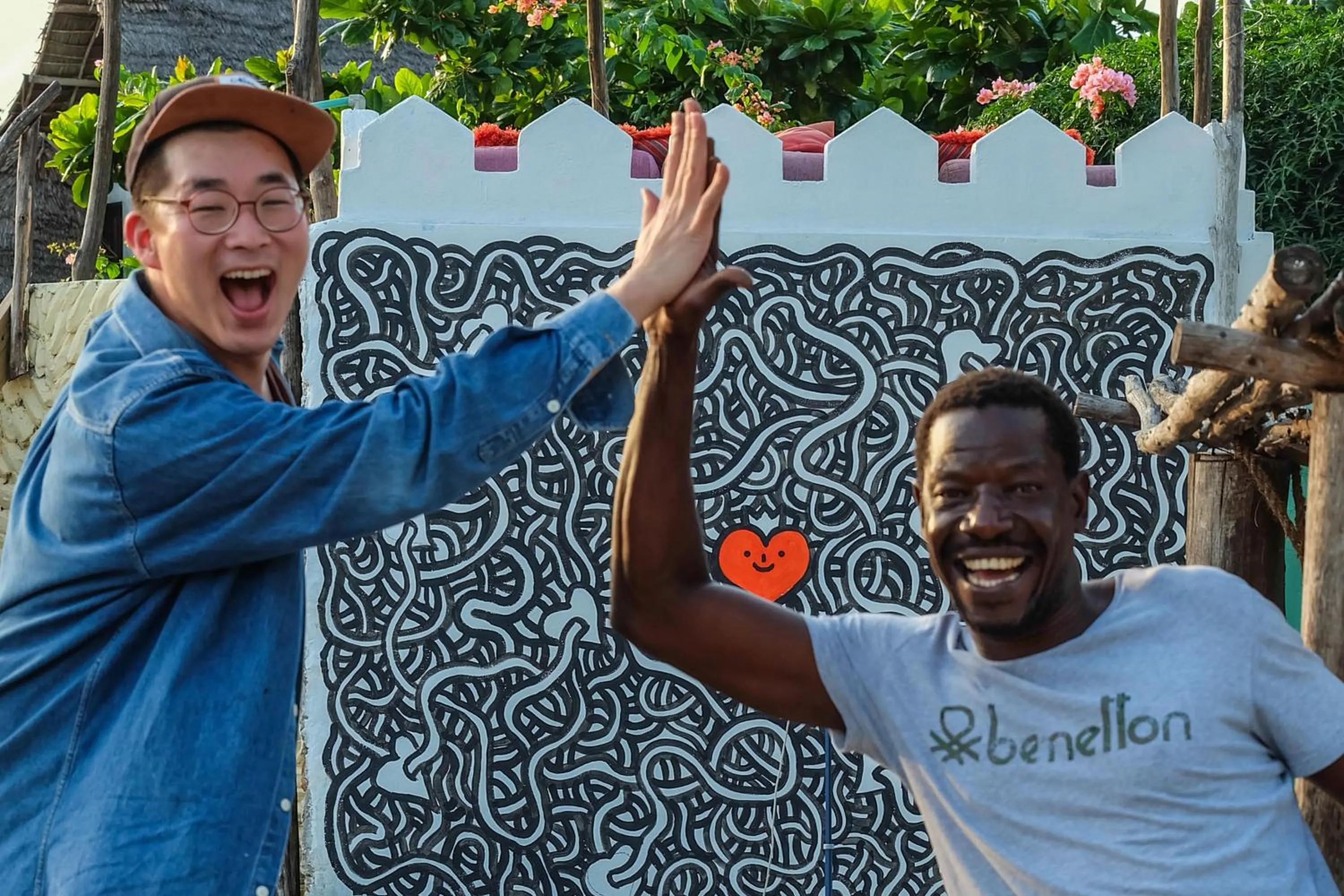 People in Seasons Lodge Zanzibar