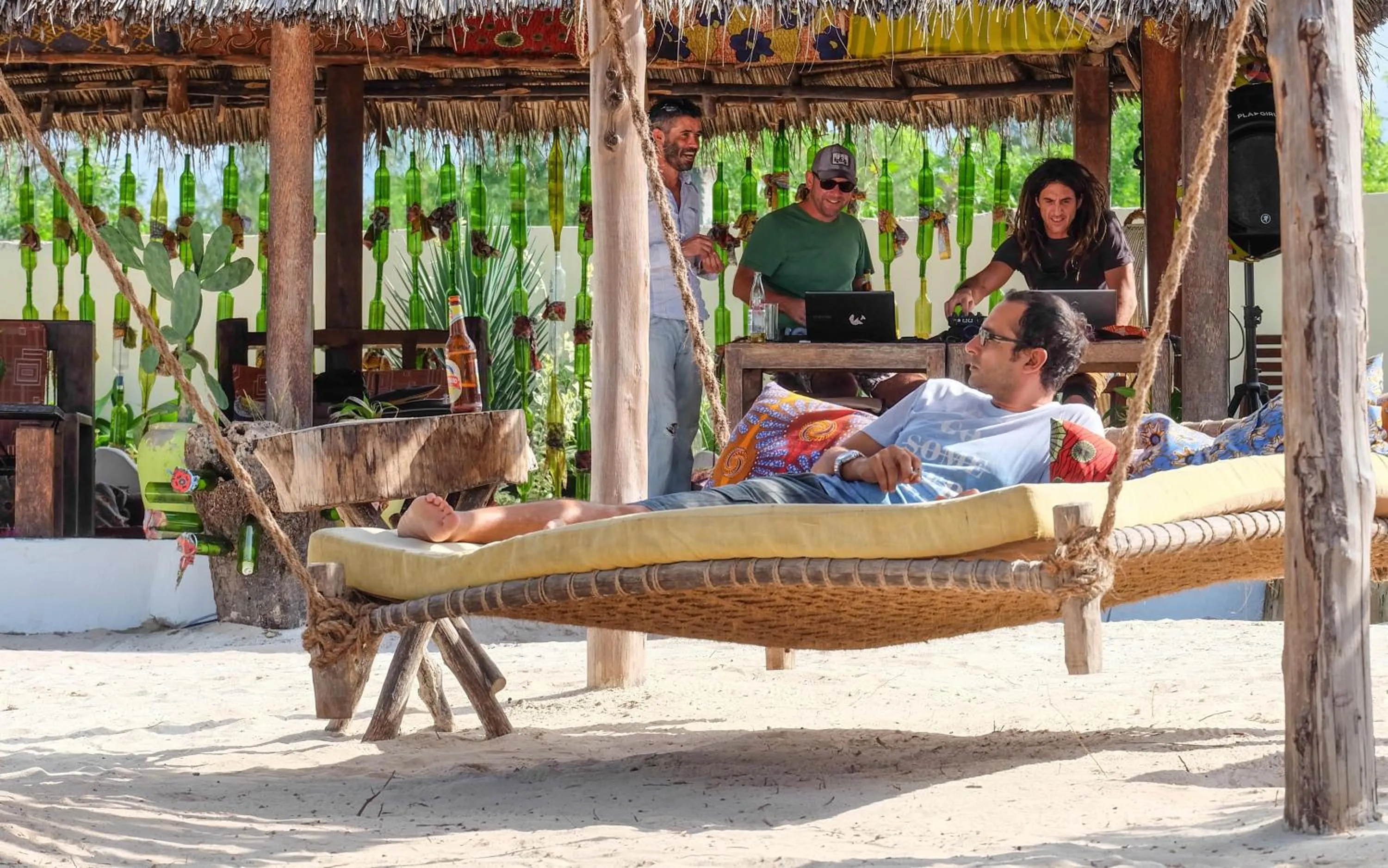 People in Seasons Lodge Zanzibar