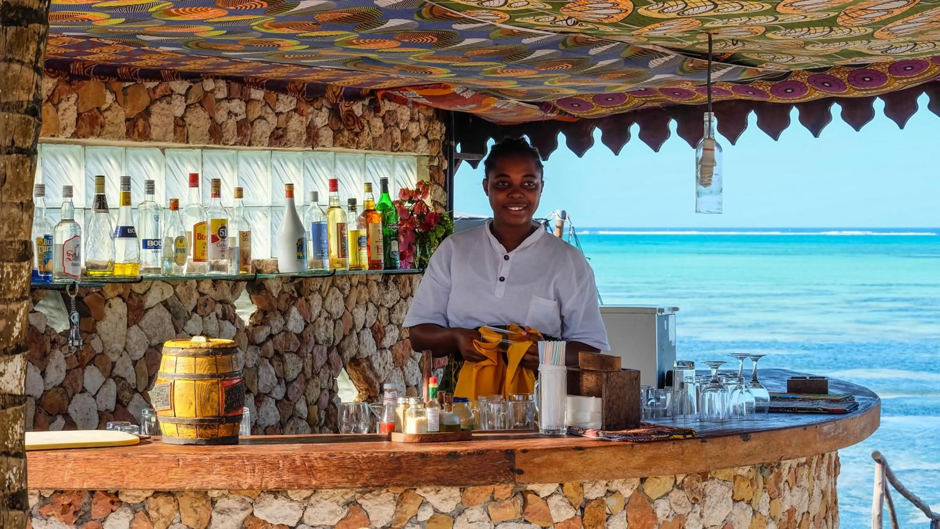 Staff in Seasons Lodge Zanzibar