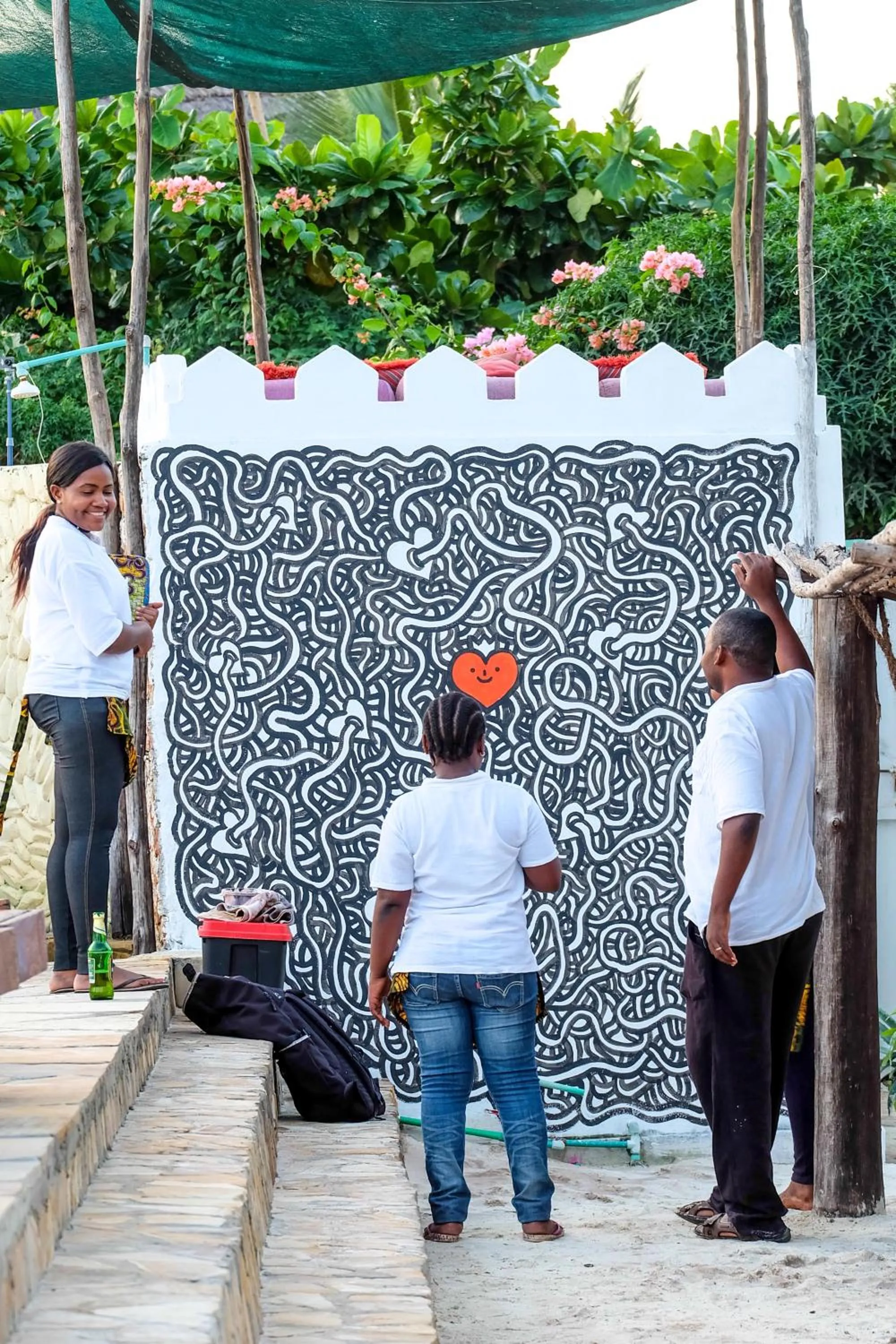 Staff in Seasons Lodge Zanzibar