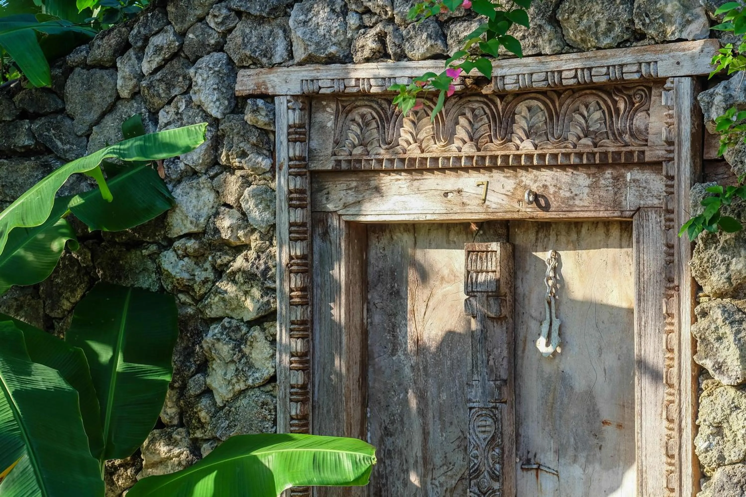Facade/entrance in Seasons Lodge Zanzibar