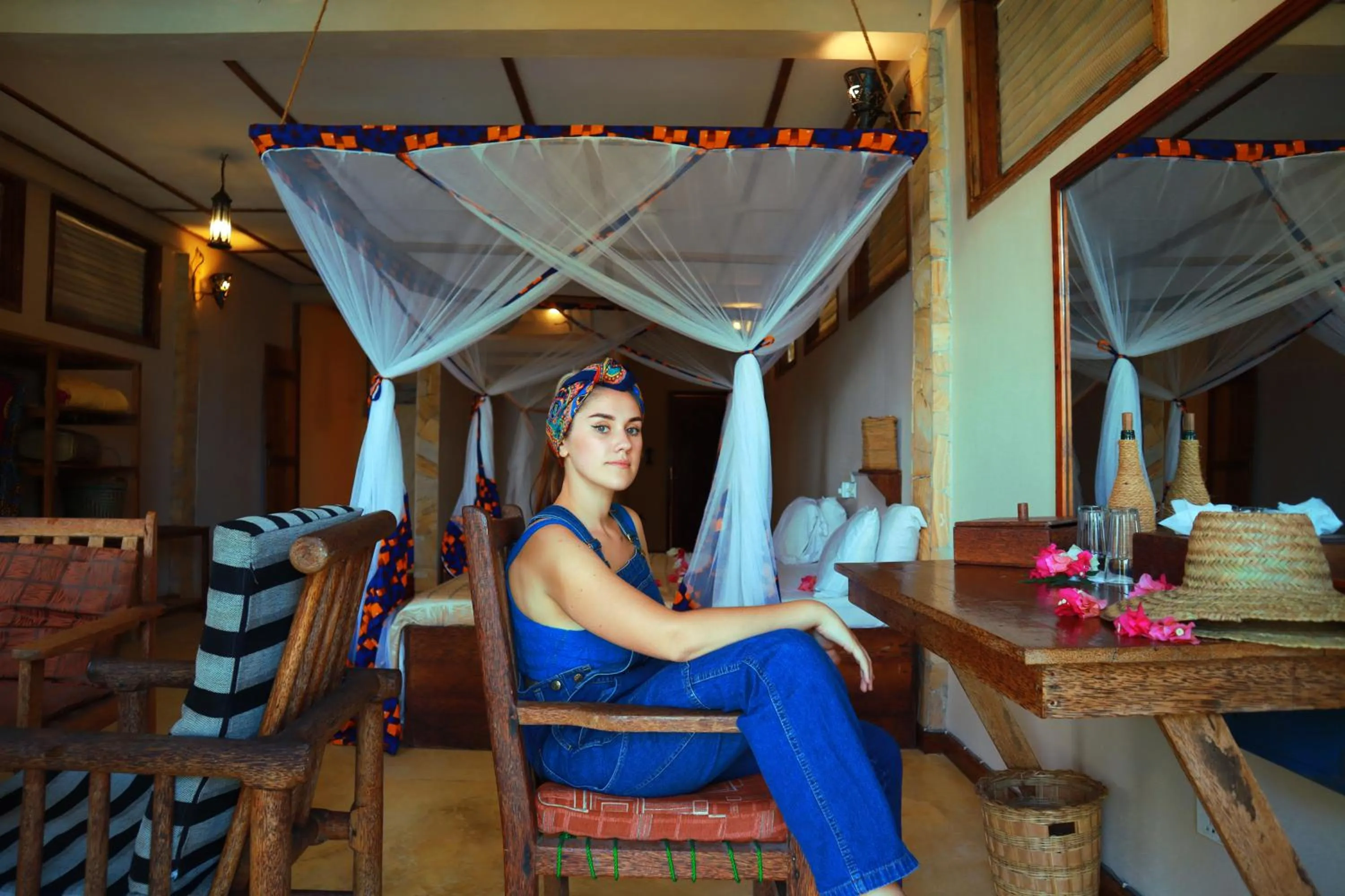 People in Seasons Lodge Zanzibar