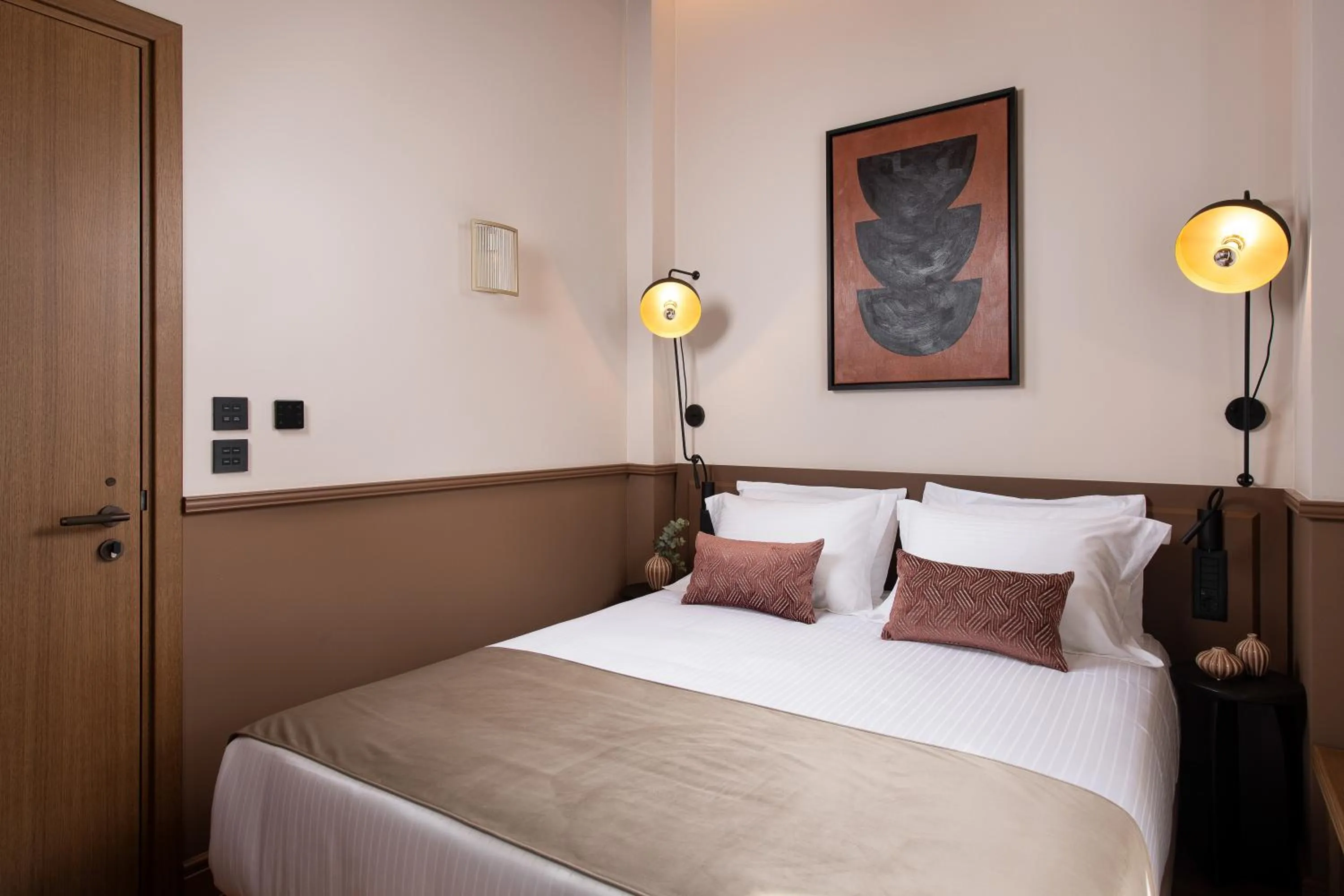 Bed in The K Nest Hotel Nafplio