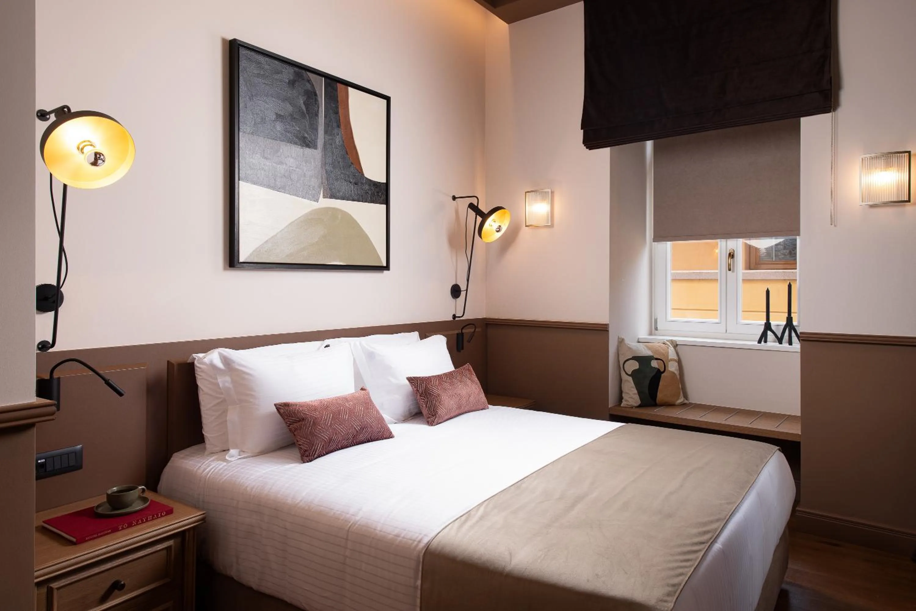 Bed in The K Nest Hotel Nafplio