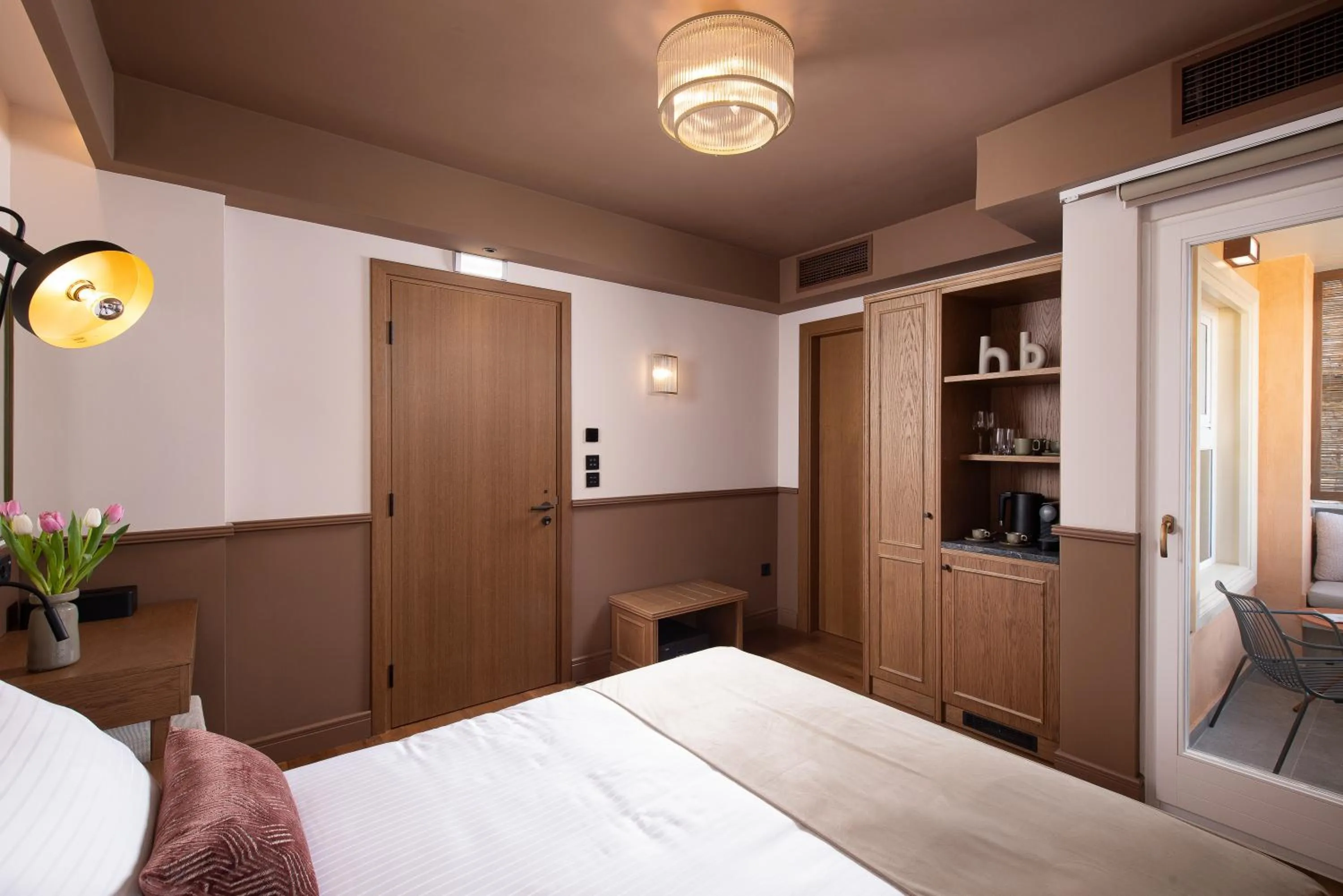 Bed in The K Nest Hotel Nafplio