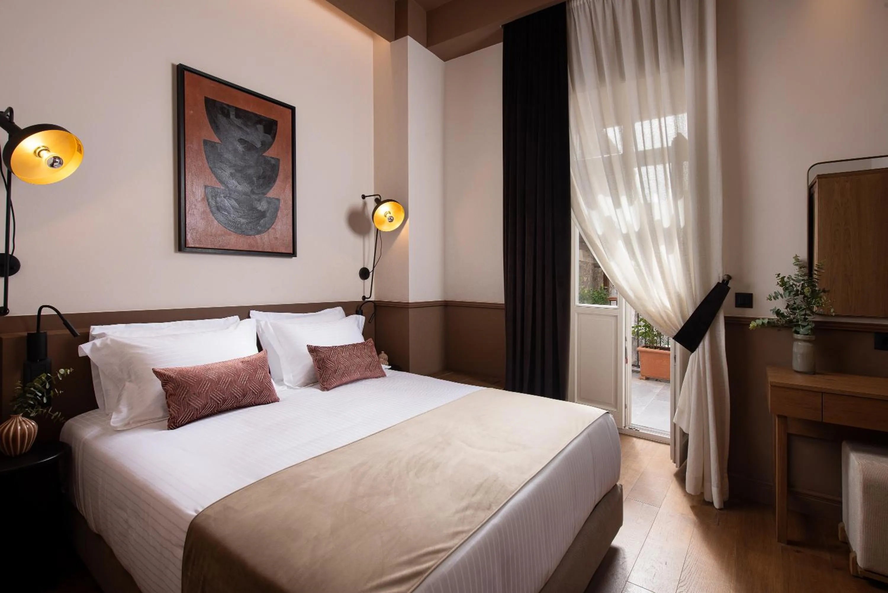 Bed in The K Nest Hotel Nafplio